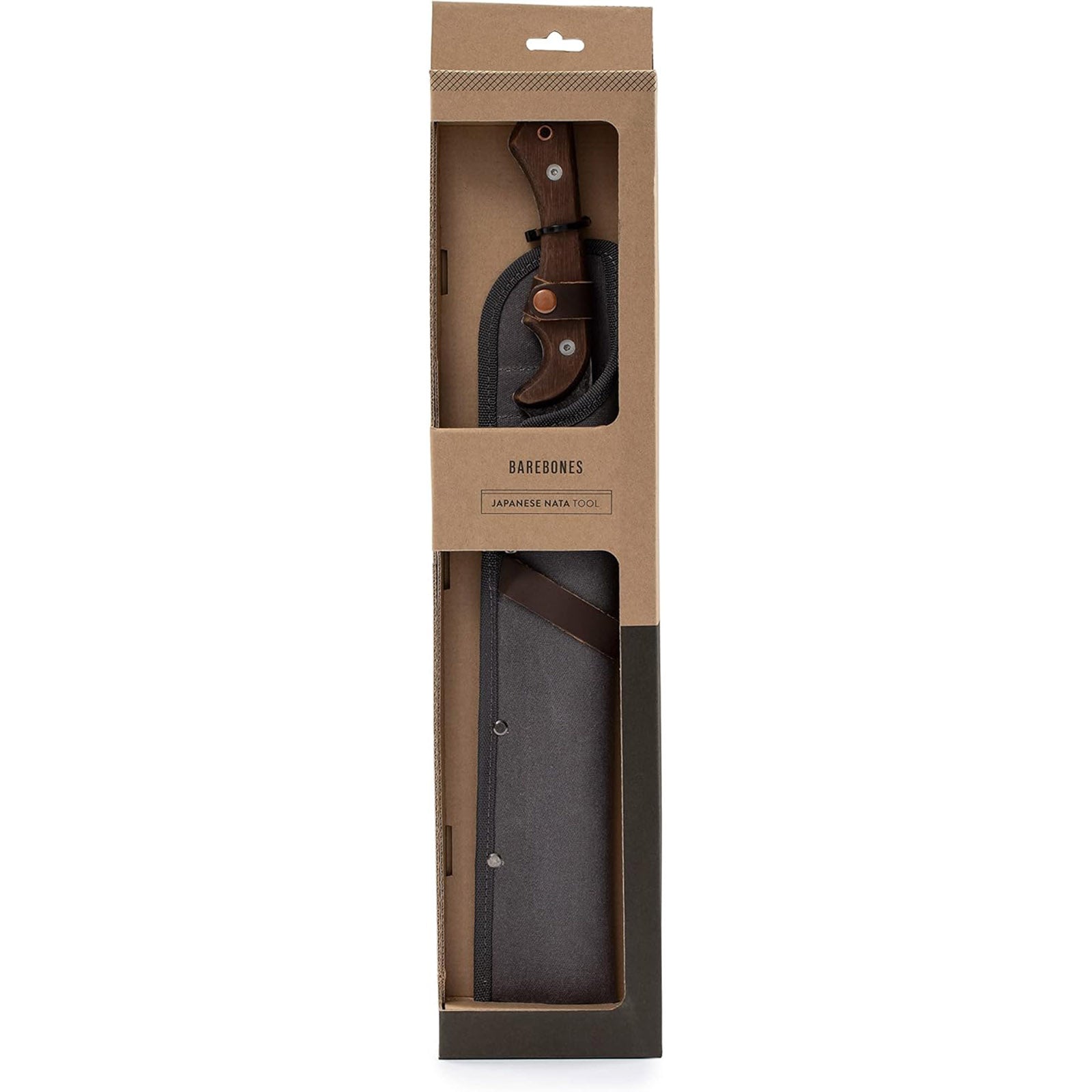 BAREBONES Hachette Nata à soie pleine Hachette de camping Bushcraft Hache Machette Bois 30 cm