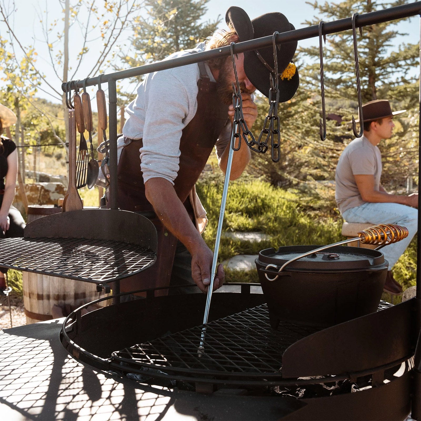 BAREBONES Chalumeau télescopique Chalumeau allume-feu Tuyau de soufflage BBQ Laiton