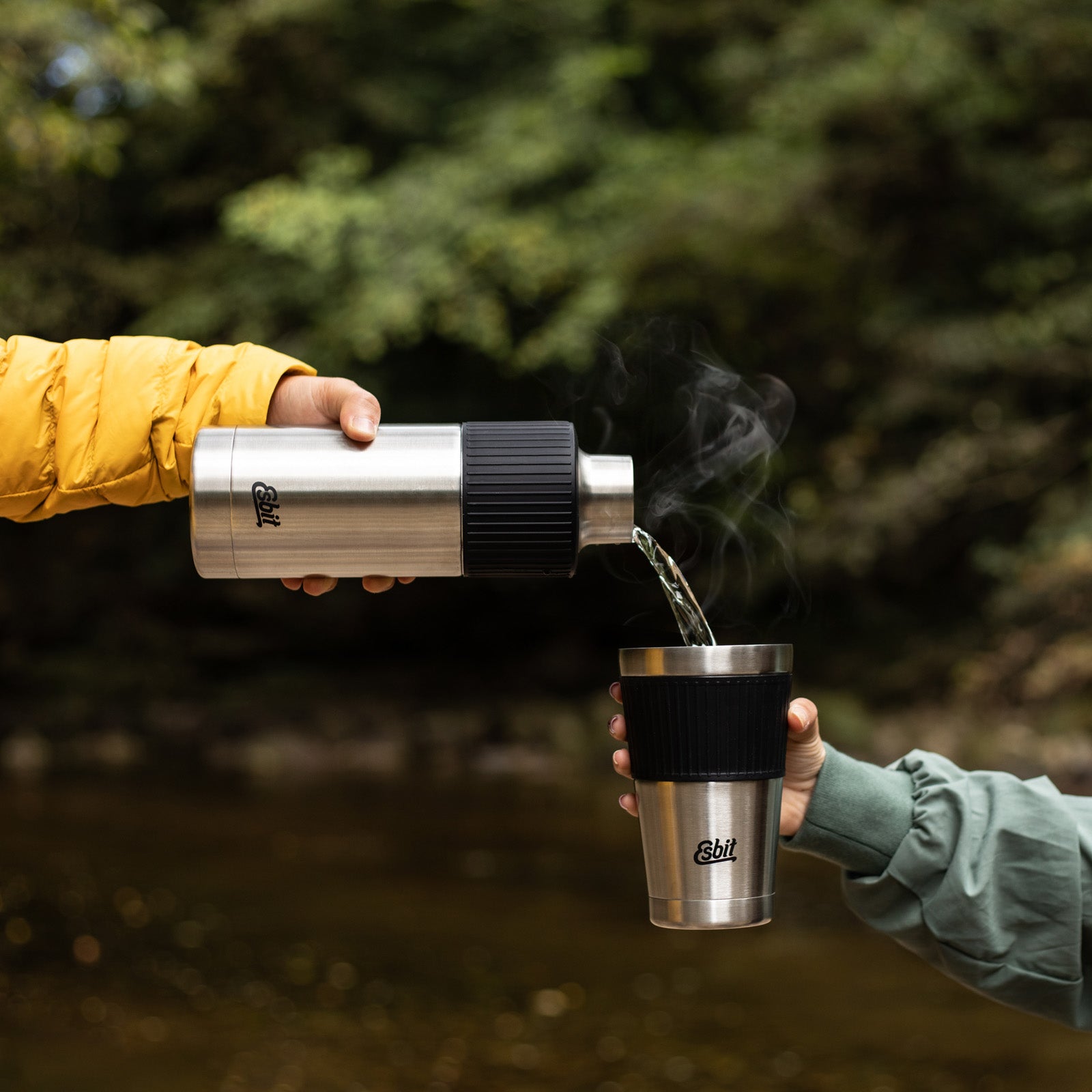 Bouteille isotherme ESBIT, pichet isotherme, gourde Sculptor, bouteille thermos, pichet 1L