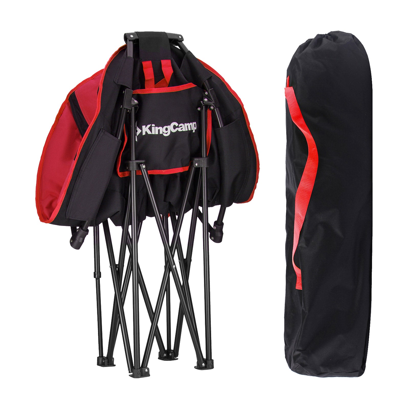 KINGCAMP MoonChair L Camping Folding Chair Folding Armchair Garden Fishing Outdoor 120 kg