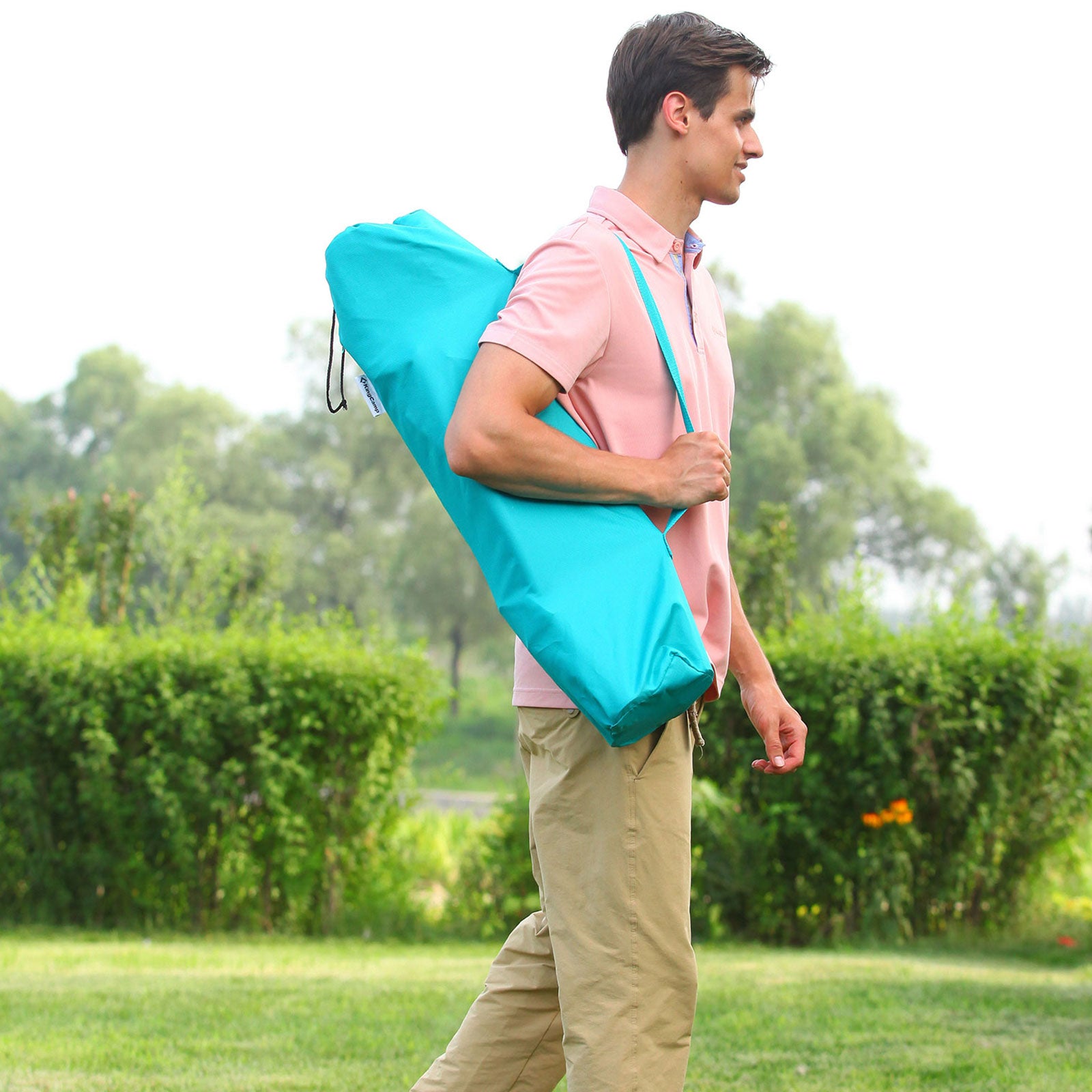 KINGCAMP Strand Liege Stuhl Camping Klapp Falt Sessel Niedrig Garten Stahl 136kg