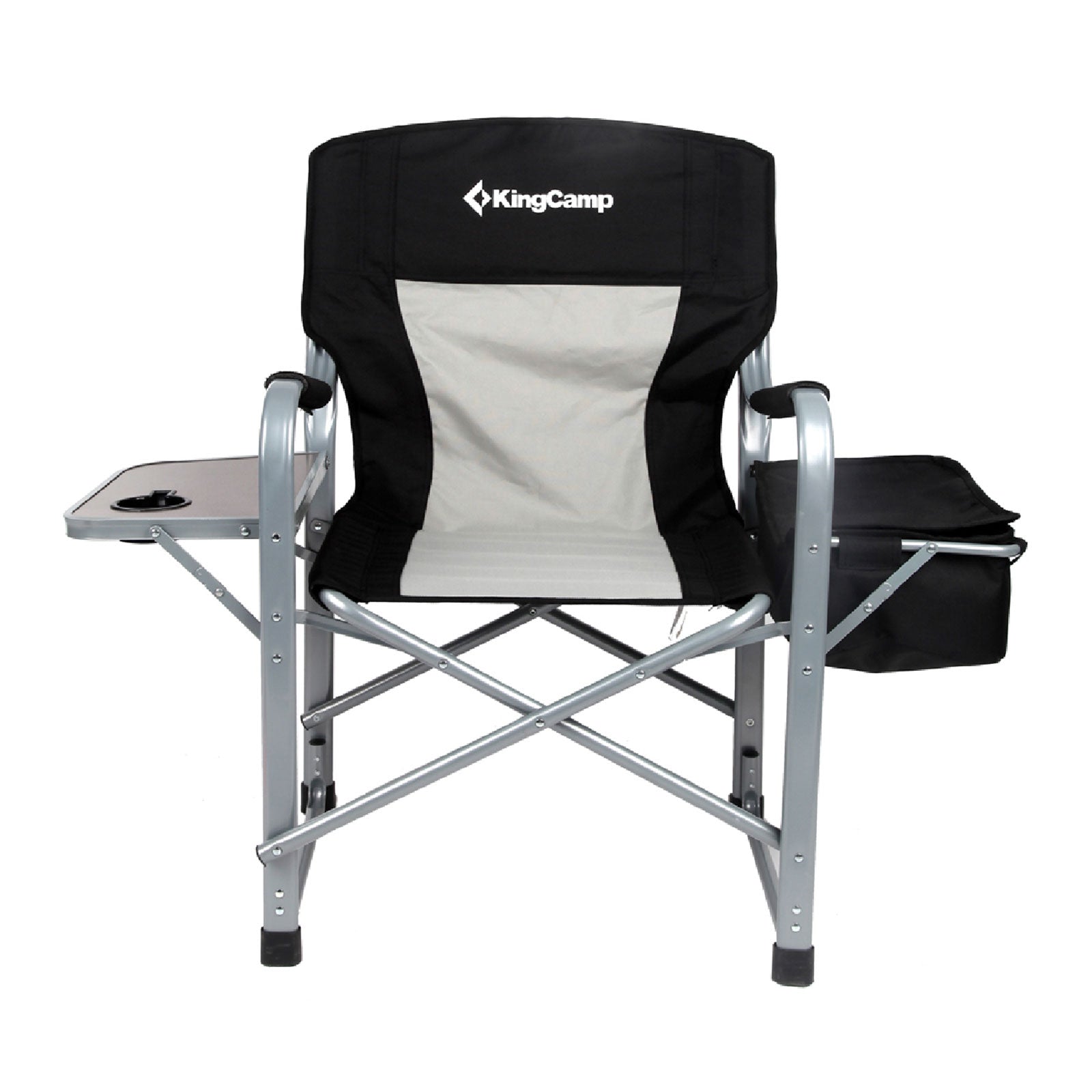 Chaise pliante de camping KINGCAMP Fauteuil pliant Table de jardin extérieure isotherme 150 kg