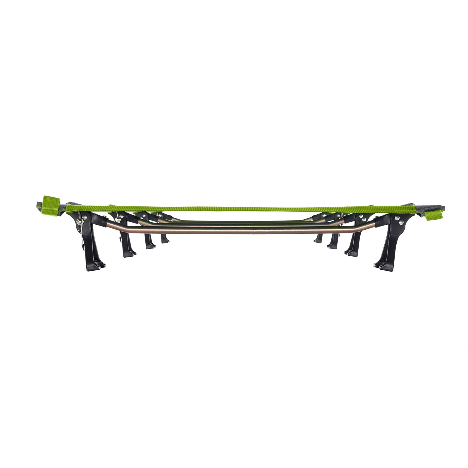 KINGCAMP Alu Field Bed XL Lit pliant d'extérieur à clic Chaise longue de camping légère 190 x 64 cm