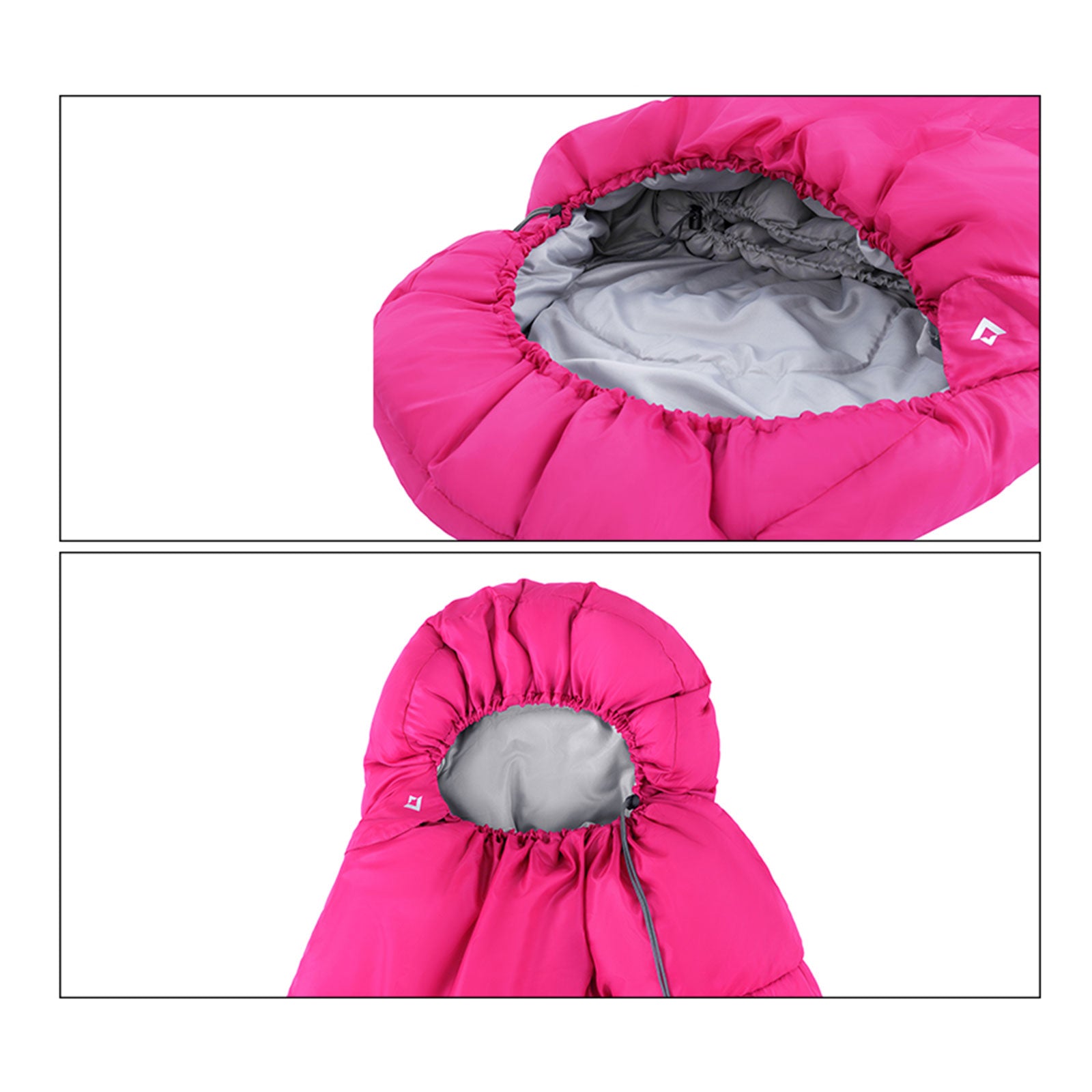 Sac de couchage couverture KINGCAMP Oasis 250 Camping d'été en plein air 2,2 m de long et de large -3 °C