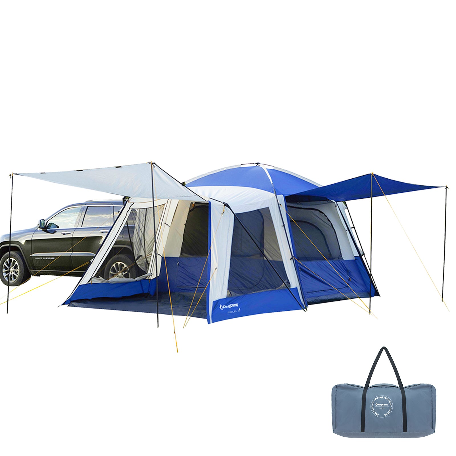 KINGCAMP bus tent Meilfi Plus rear tent VW bus front tent SUV van camping 3000 mm
