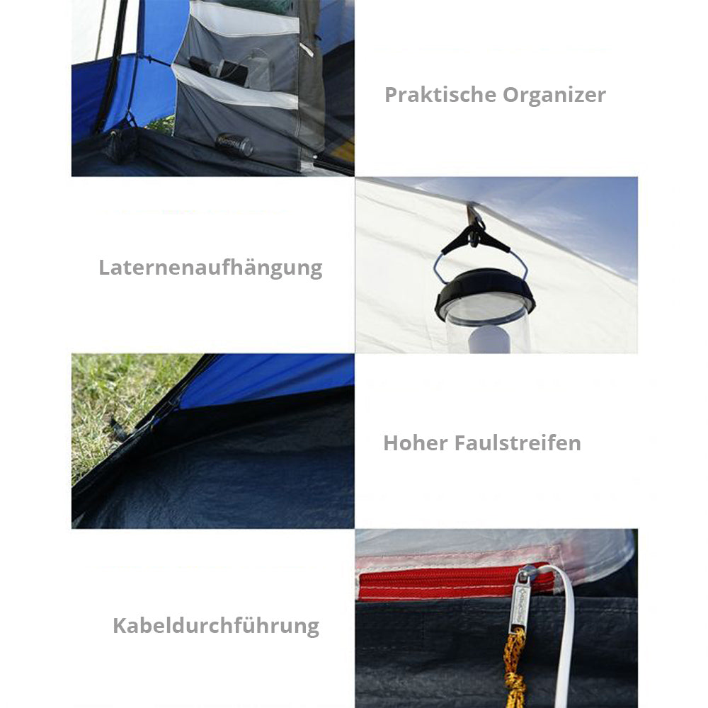 KINGCAMP Buszelt Capri Heckzelt VW Bus Vor Zelt SUV Van Camping Vorraum 3000 mm