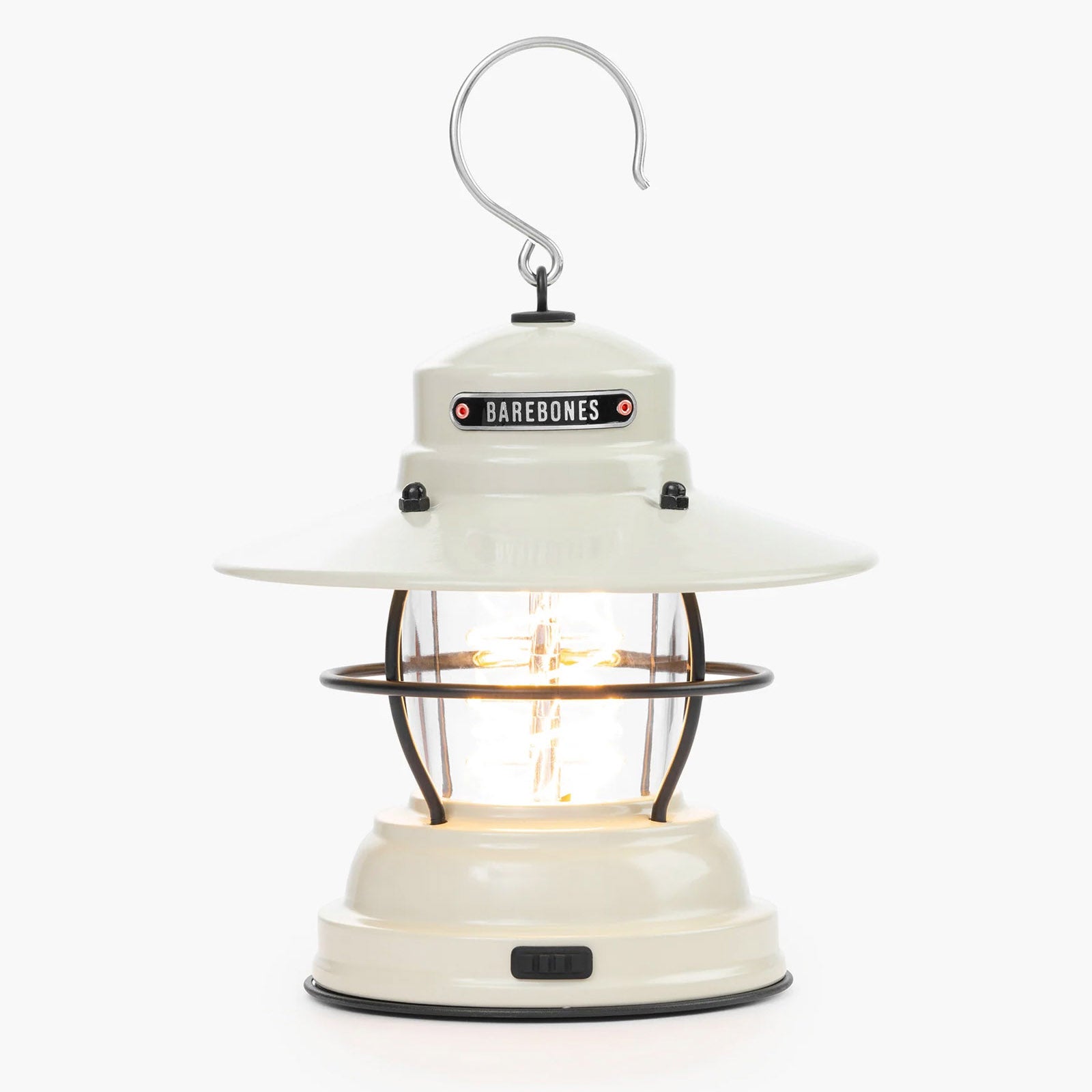 BAREBONES Camping Lantern Outpost Lantern Retro Lamp Dimmable Steel USB Battery LED