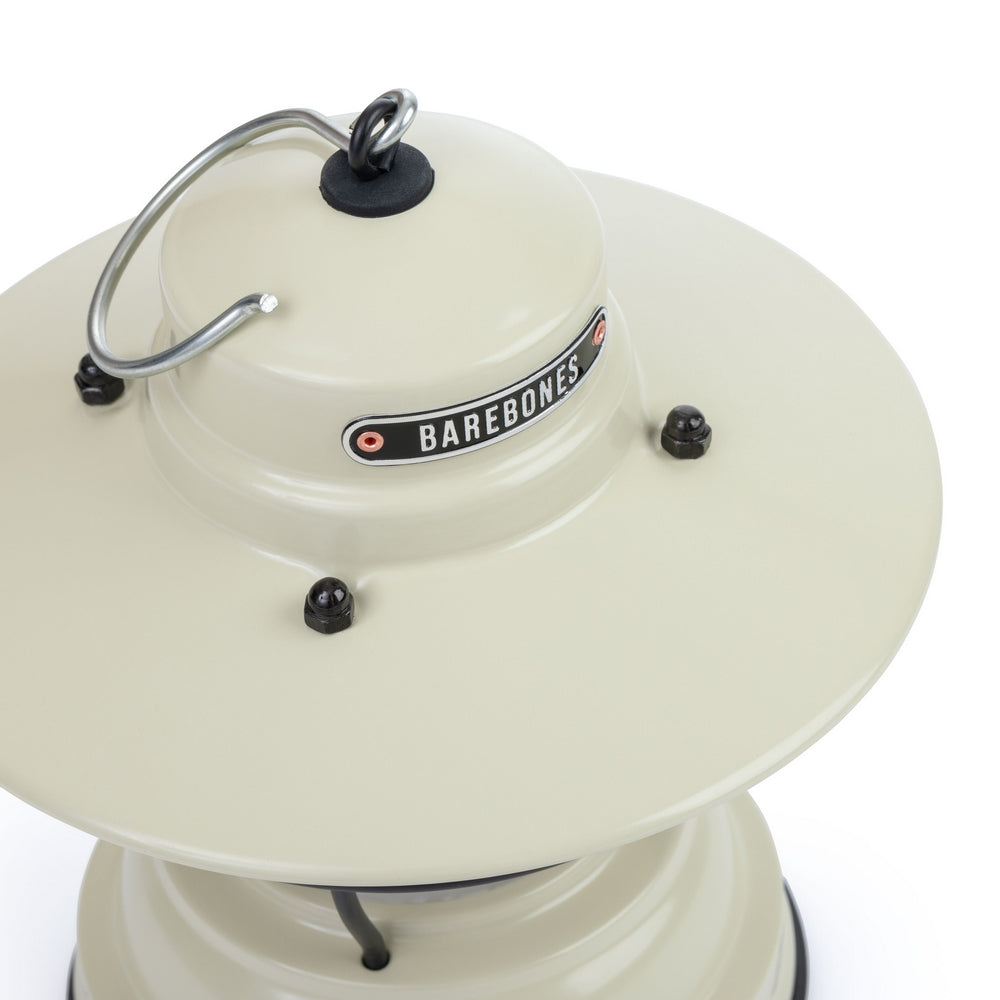 BAREBONES Camping Lantern Outpost Lantern Retro Lamp Dimmable Steel USB Battery LED