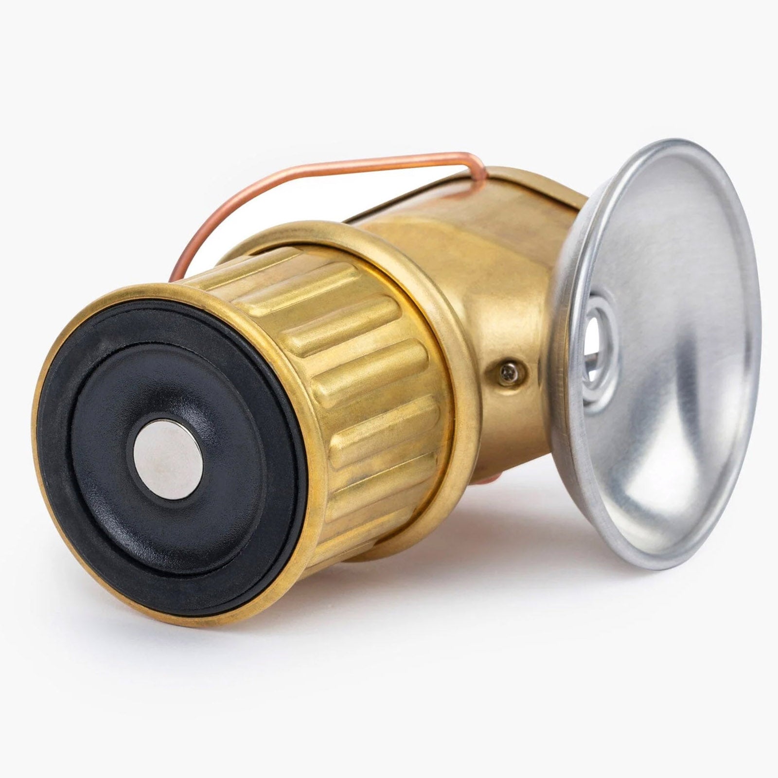 Lanterne de camping BAREBONES « Miners Lantern » Mini lampe rétro à intensité réglable, batterie USB, LED