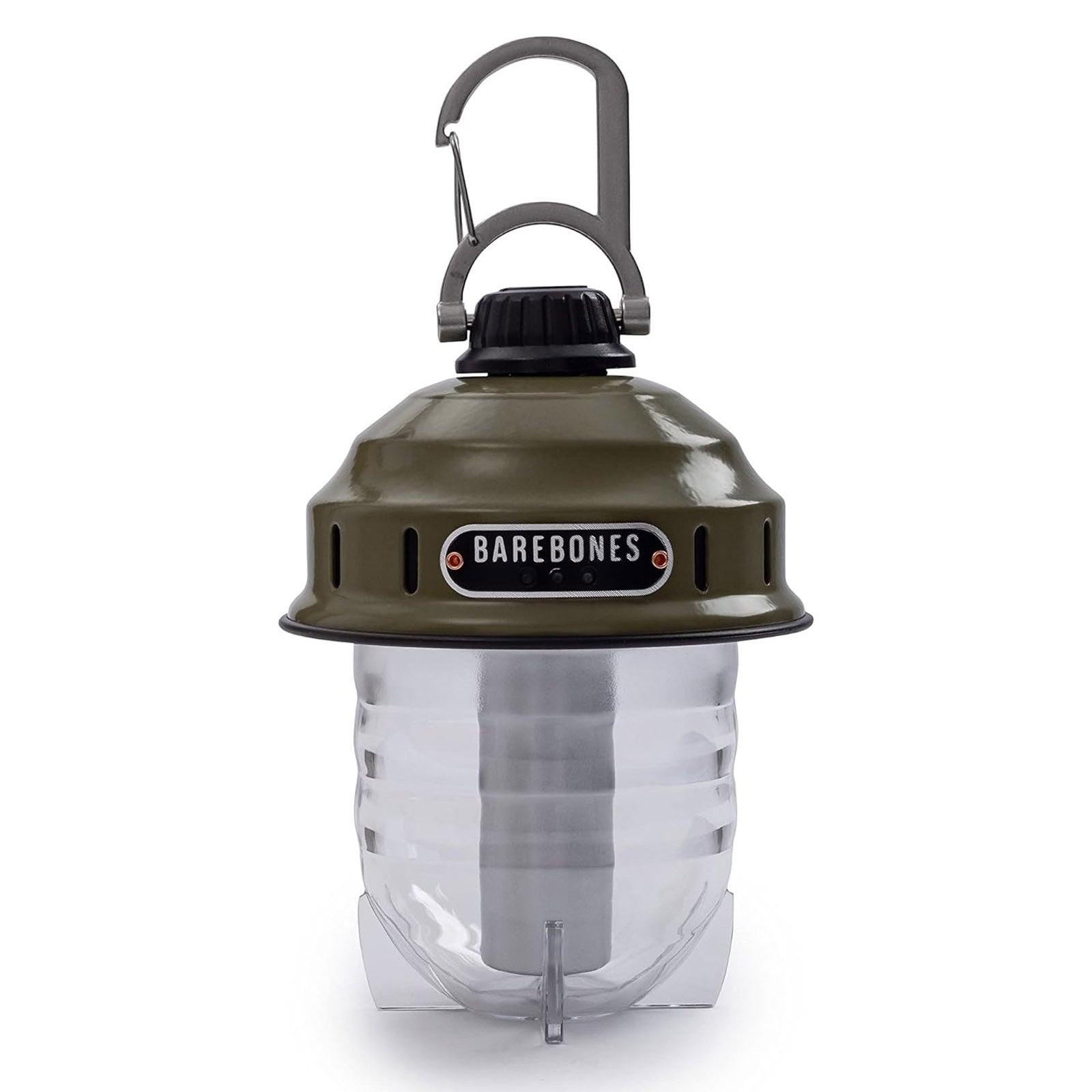 BAREBONES Camping Lantern Beacon Light Retro Lamp Dimmable Steel USB Battery LED