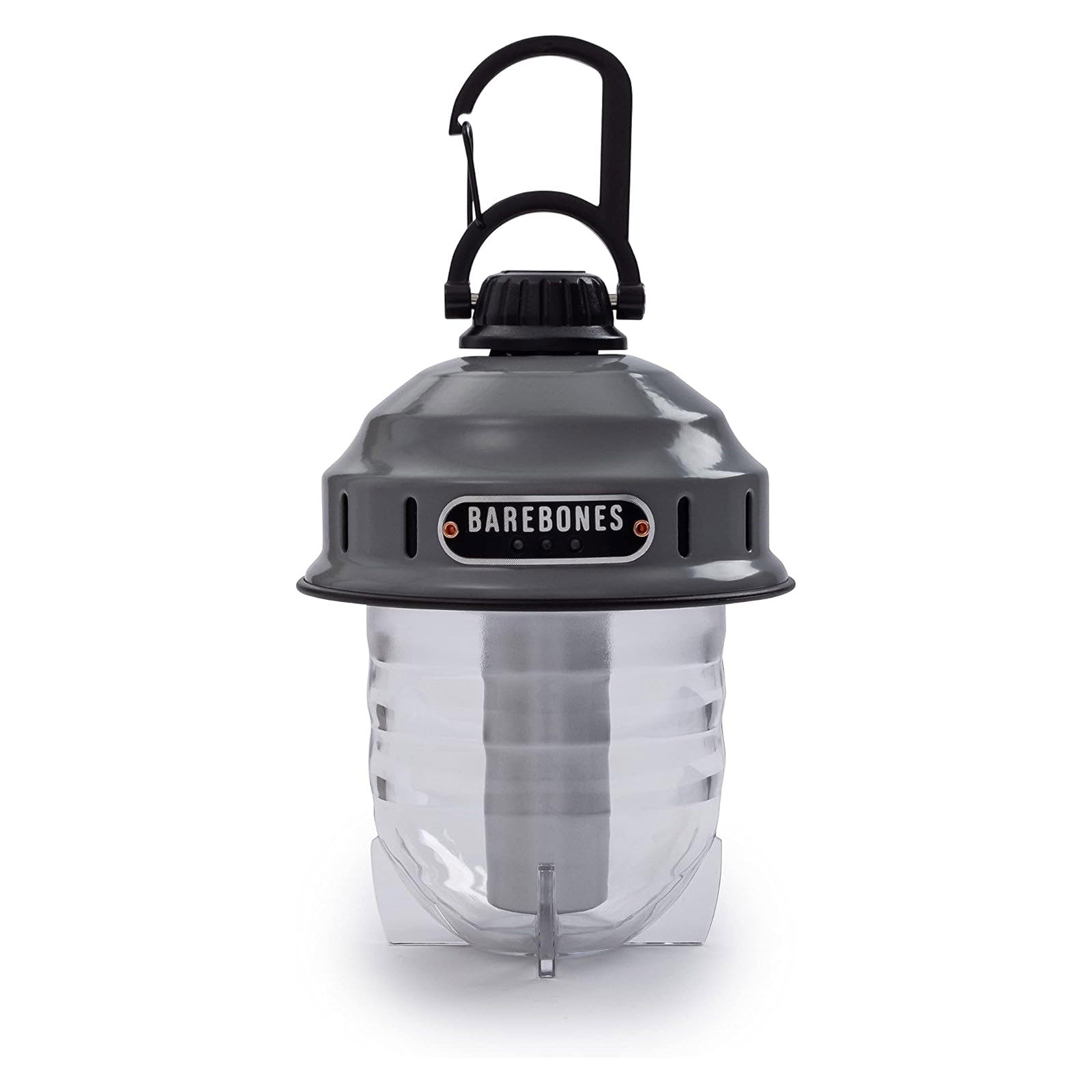 BAREBONES Camping Lantern Beacon Light Retro Lamp Dimmable Steel USB Battery LED