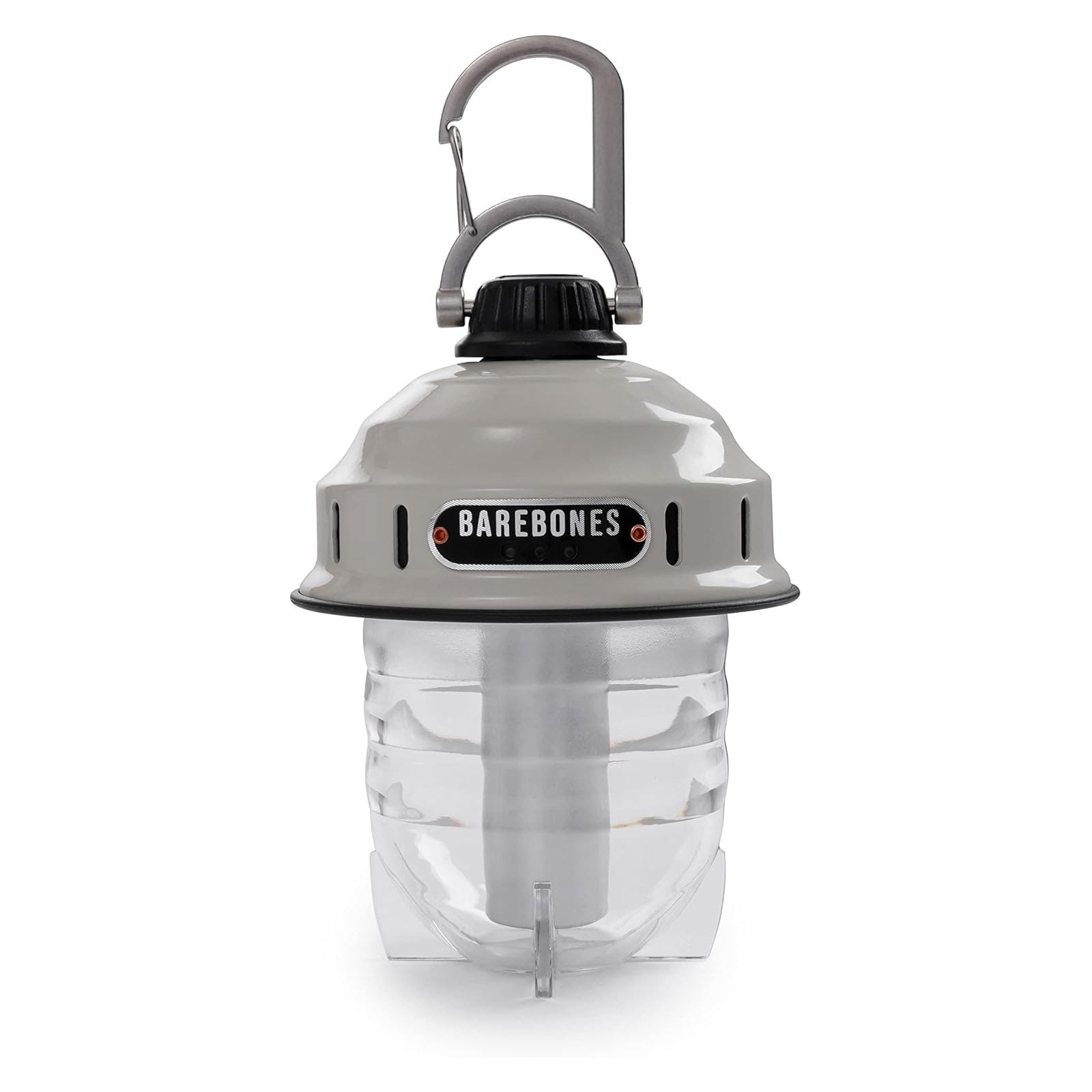 BAREBONES Camping Lantern Beacon Light Retro Lamp Dimmable Steel USB Battery LED