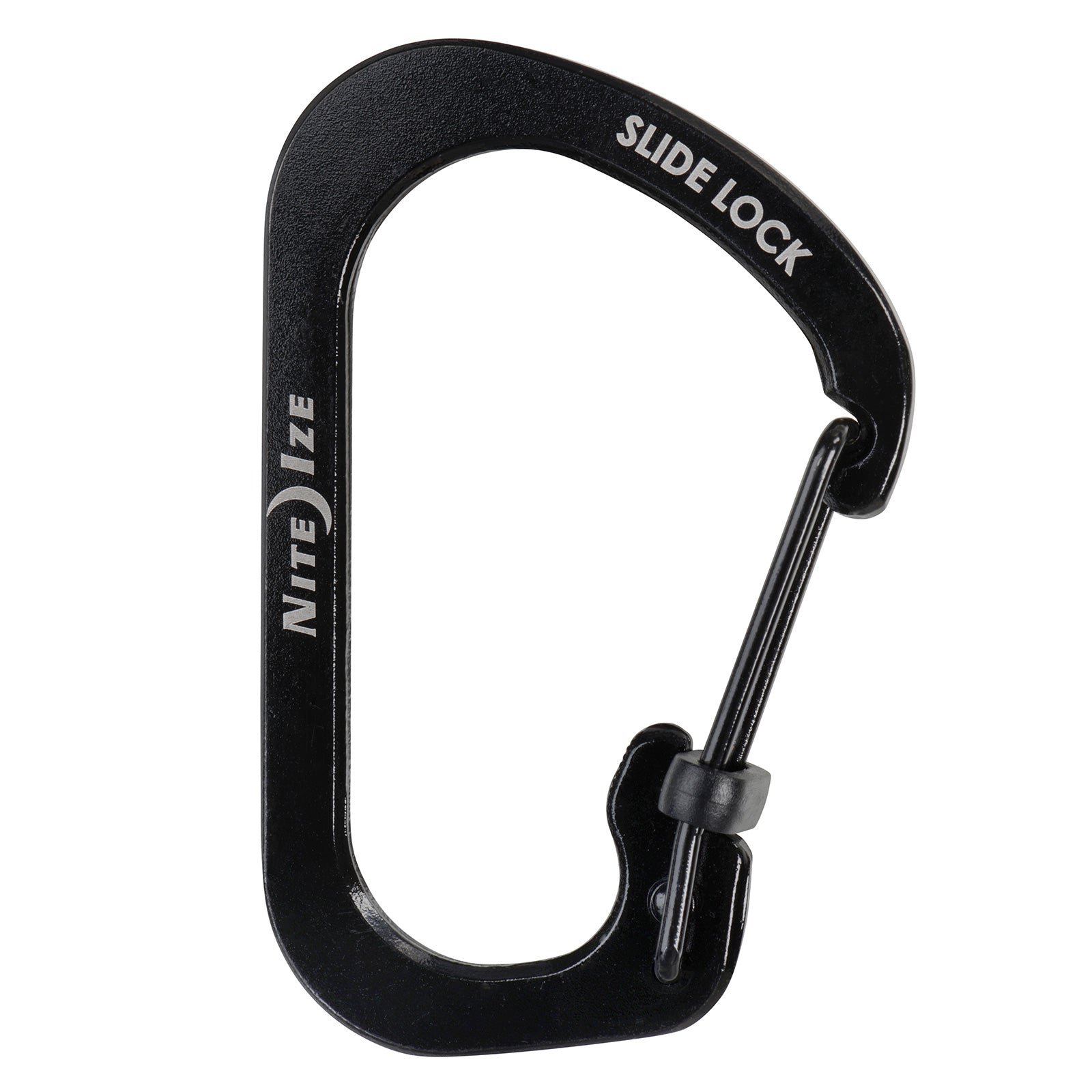 NITE IZE SlideLock Mini mousqueton porte-clés à fermeture à cliquet en acier inoxydable
