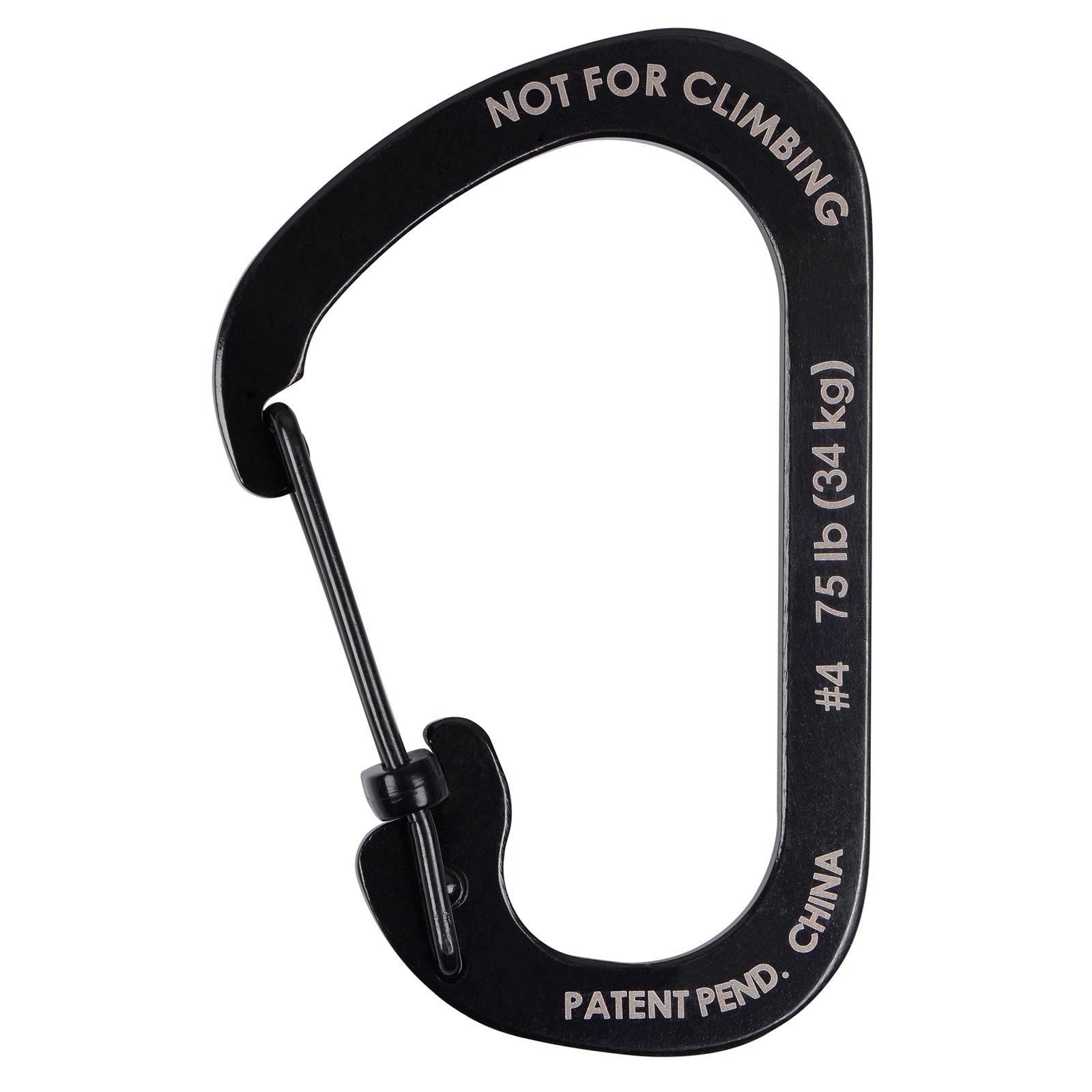 NITE IZE SlideLock Mini Karabiner Schlüsselanhänger Schnapp Haken Edelstahl