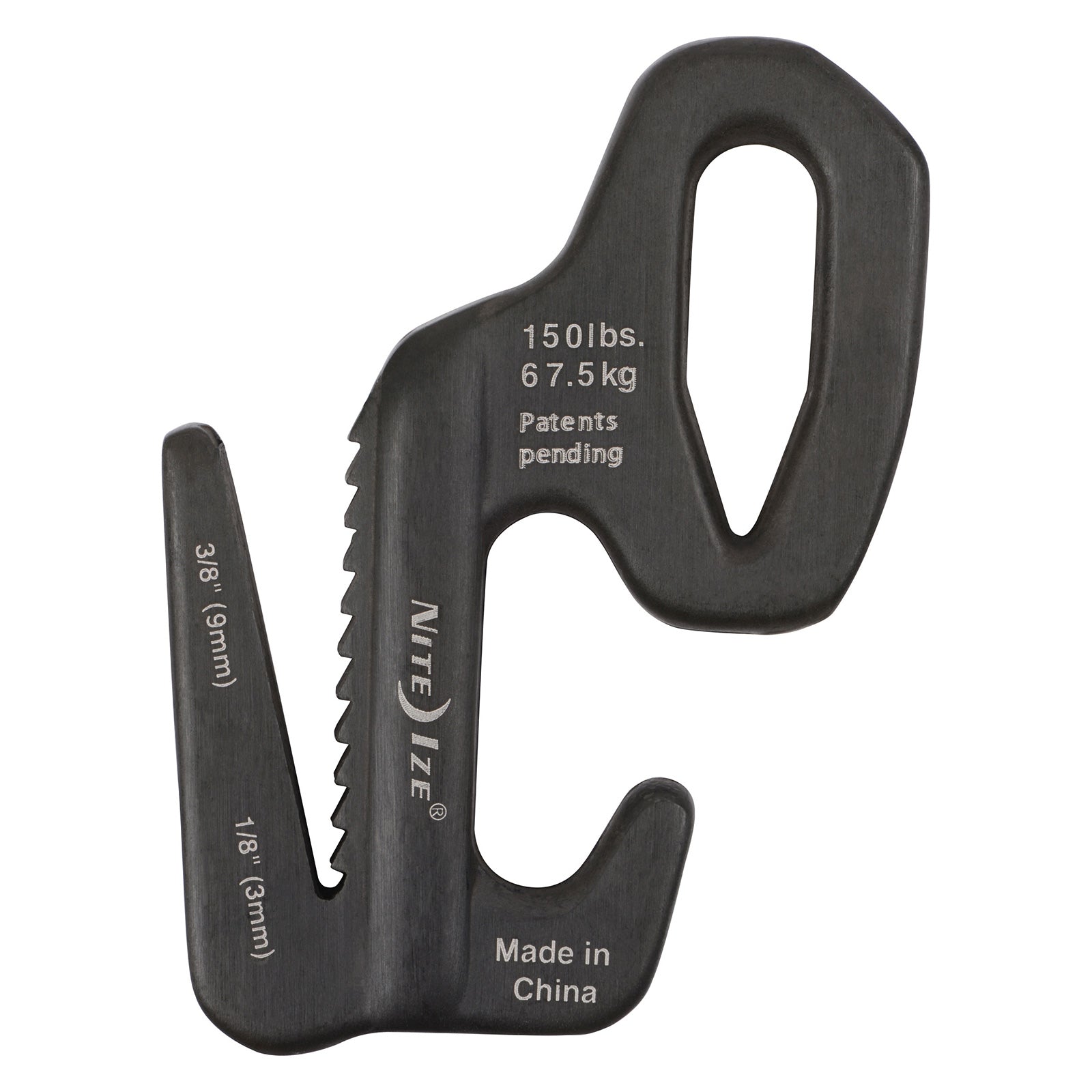 NITE IZE Figure9 L Knotenhilfe Zelt Leine Seil Spanner Karabiner Haken Transport