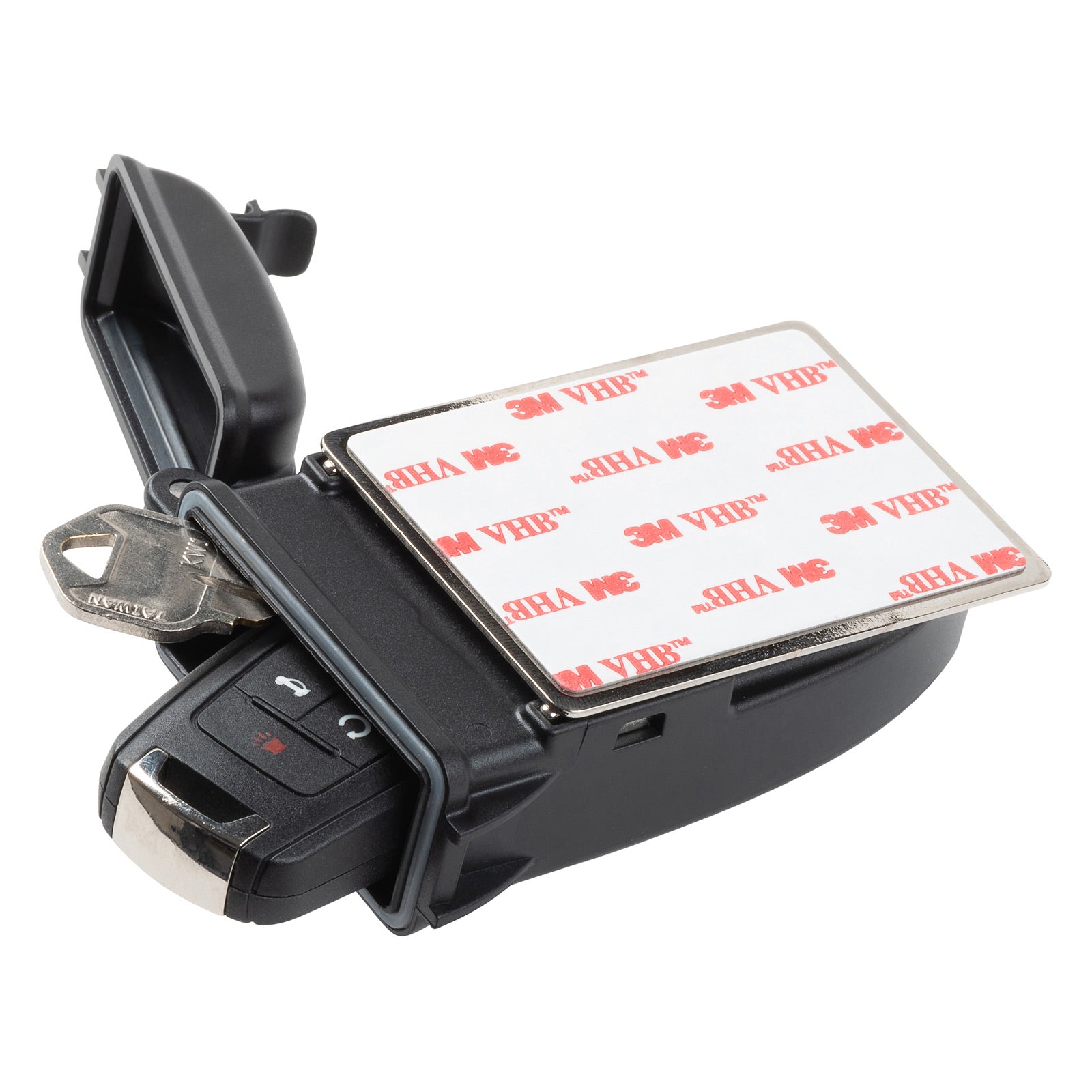Boîte à clés magnétique NITE IZE HideOut XL – Cachette magnétique pour voiture