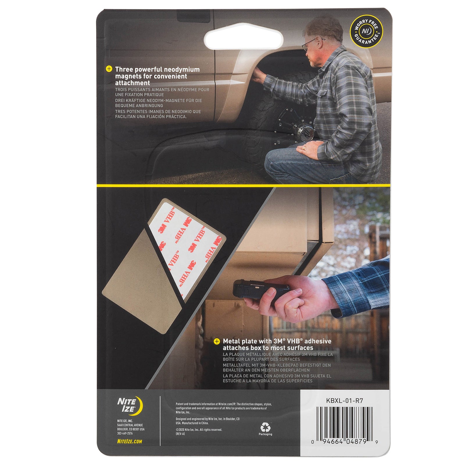 NITE IZE Magnetischer Schlüssel Kasten HideOut XL Versteck Magnet Halter Auto