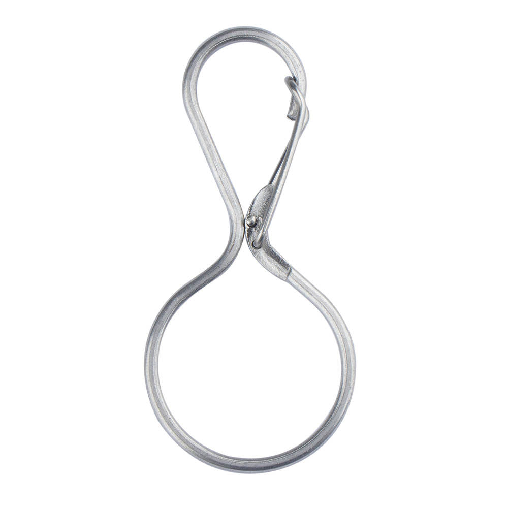 NITE IZE InfiniKey Clip Edelstahl Karabiner Schnapphaken Schlüssel Ring Anhänger