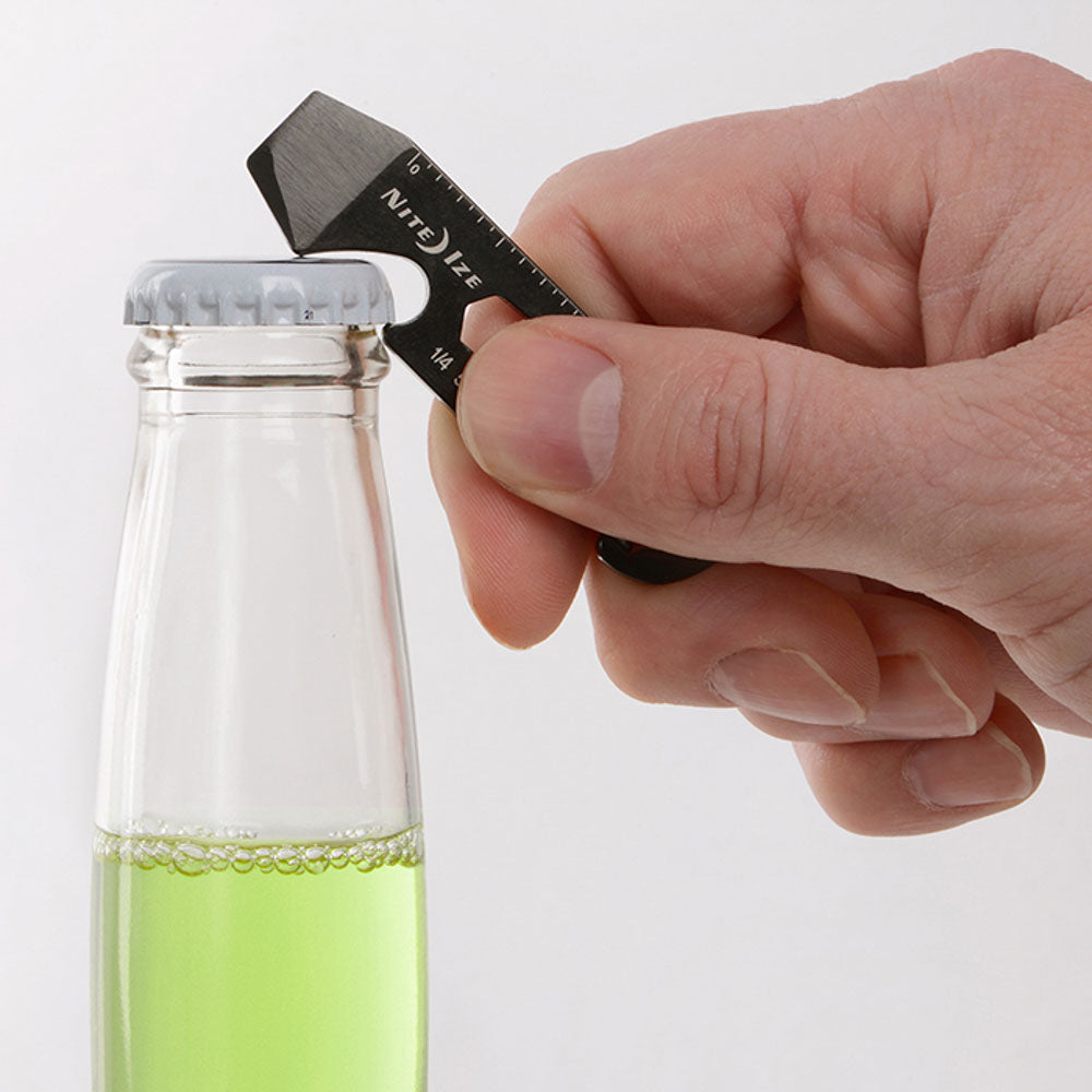 NITE IZE DoohicKey Mini multitool karabijnhaakmes met schroevendraaiers en sleutels