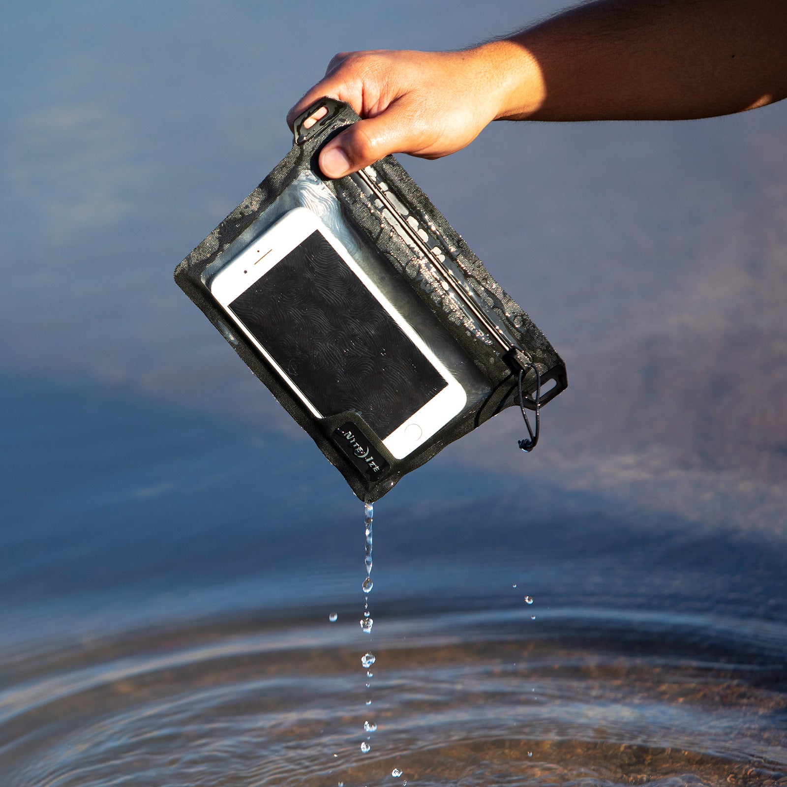 NITE IZE tas, waterdicht, RunOff Dry Bag, voor kamperen en watersport, IP67