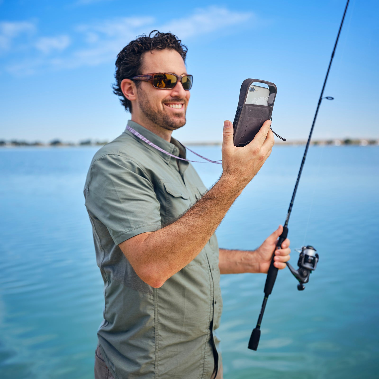 NITE IZE RunOff Wasserdichte Unterwasser Handy Schutz Hülle Tasche Case Cover 7"