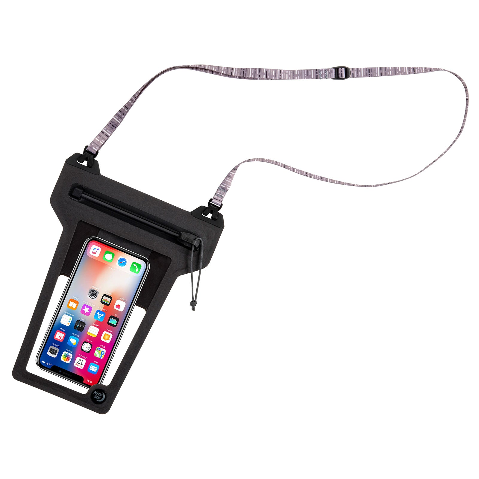 NITE IZE RunOff Waterproof Underwater Cell Phone Protective Case Cover 7"