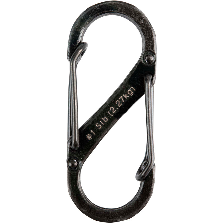 NITE IZE S-Biner Mini Doppelkarabiner Schnapp Haken Karabiner Schlüssel Anhänger