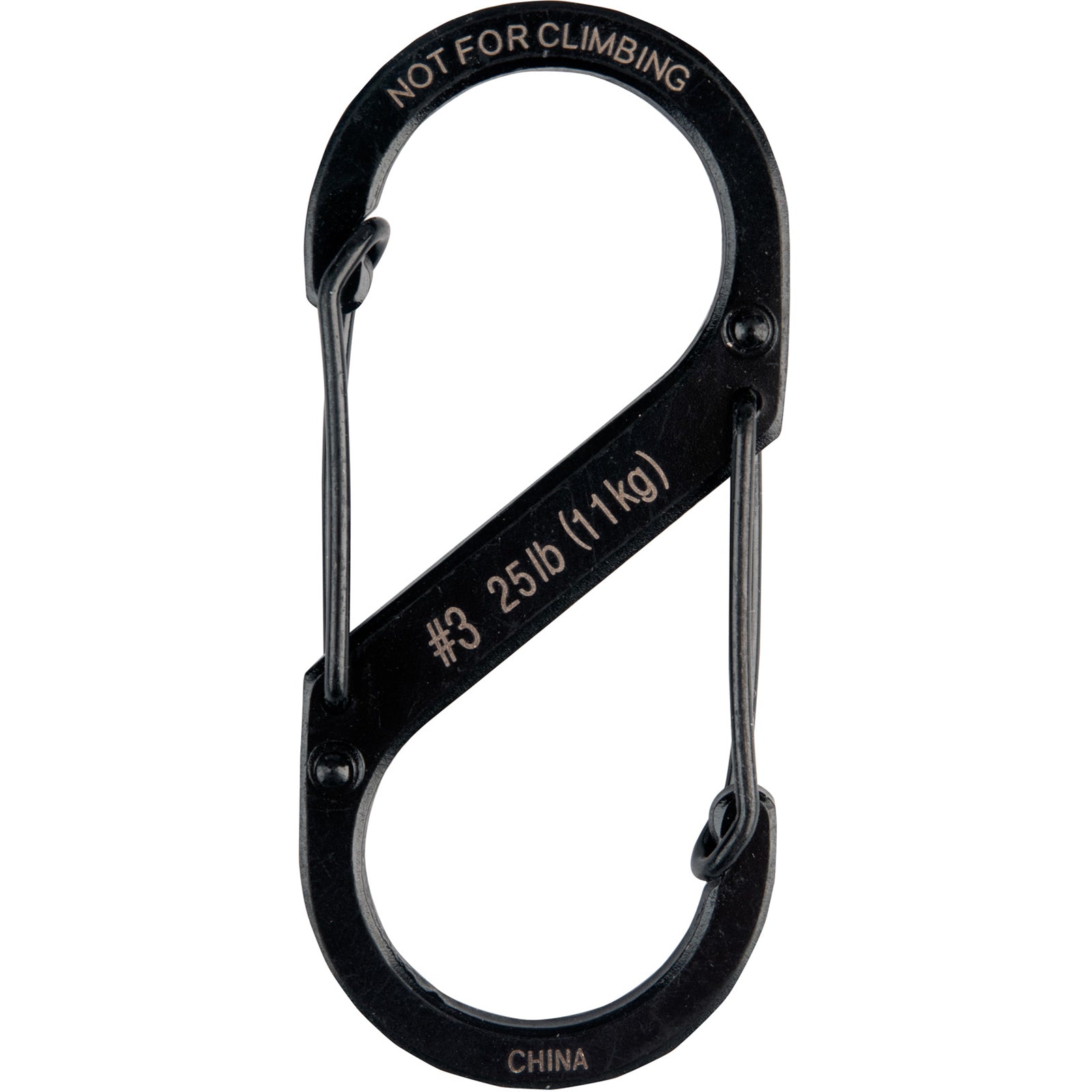 NITE IZE S-Biner Mini Doppelkarabiner Schnapp Haken Karabiner Schlüssel Anhänger
