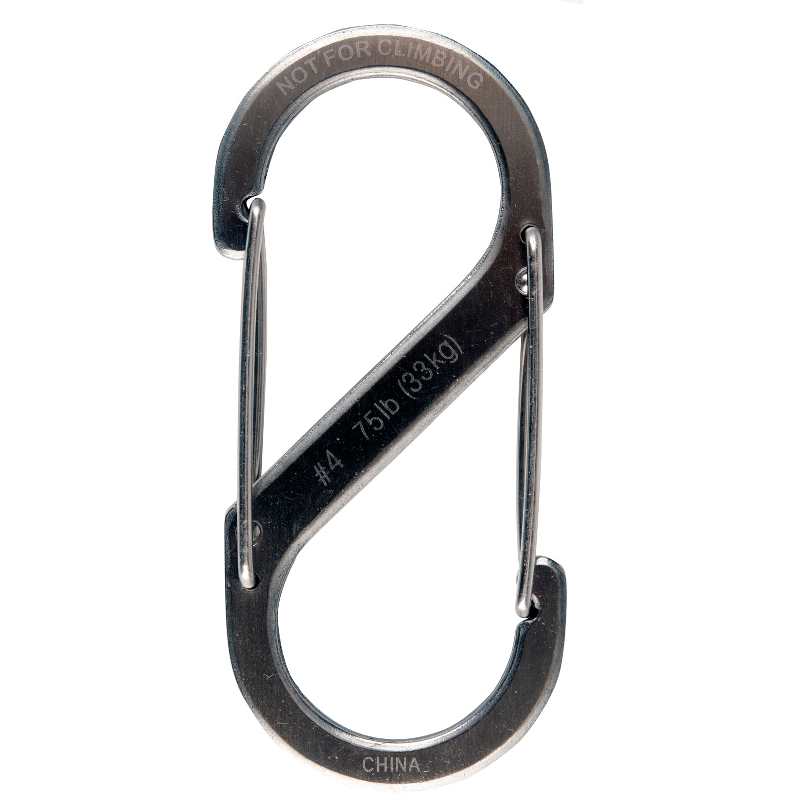 NITE IZE S-Biner Mini Doppelkarabiner Schnapp Haken Karabiner Schlüssel Anhänger
