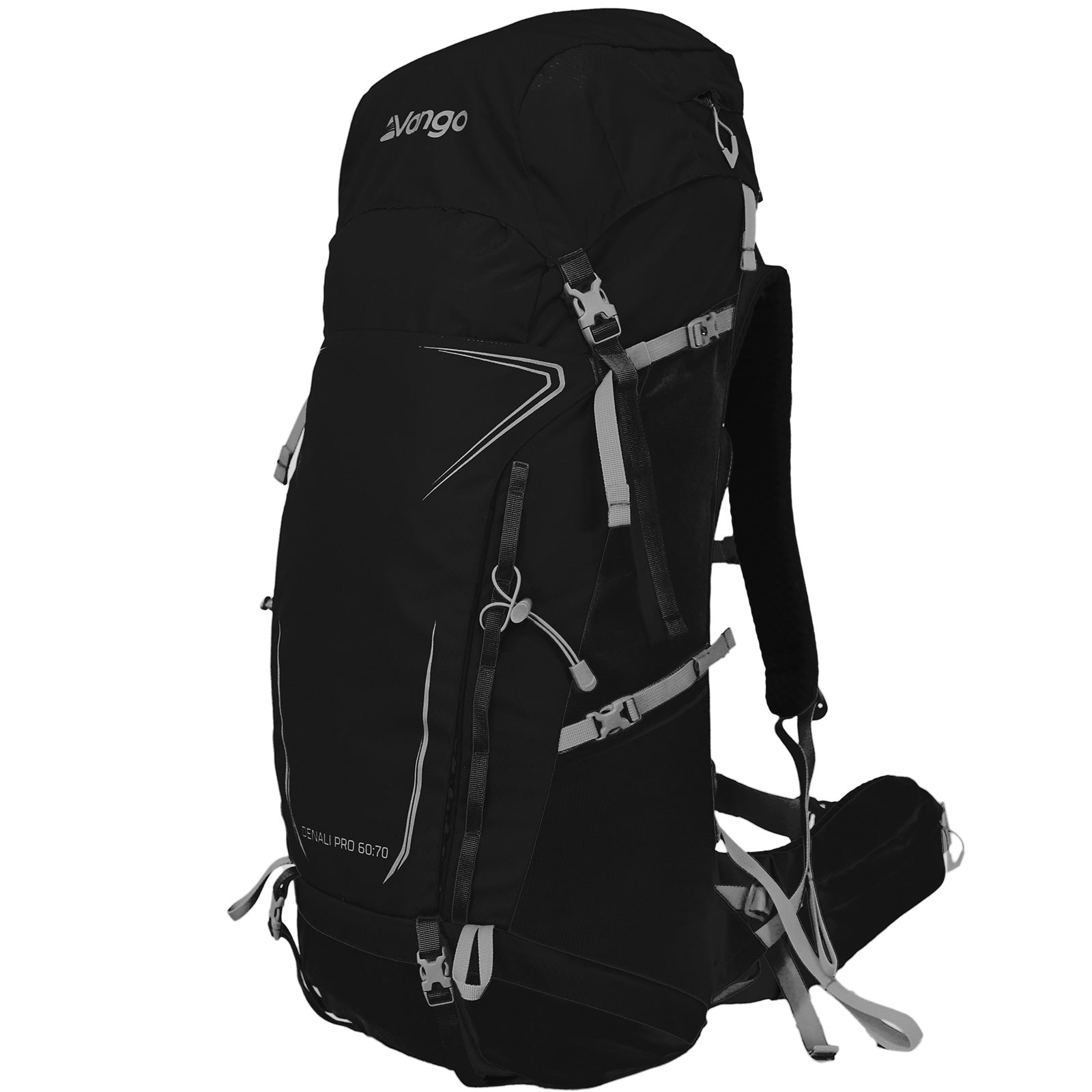 VANGO Trekkingrucksack Denali Pro 60:70 L Outdoor Wander Rucksack Regenschutz