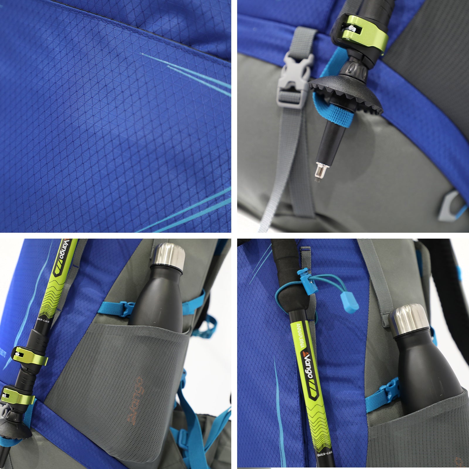 Sac à dos de randonnée VANGO Denali Pro 60:70 L avec housse de pluie