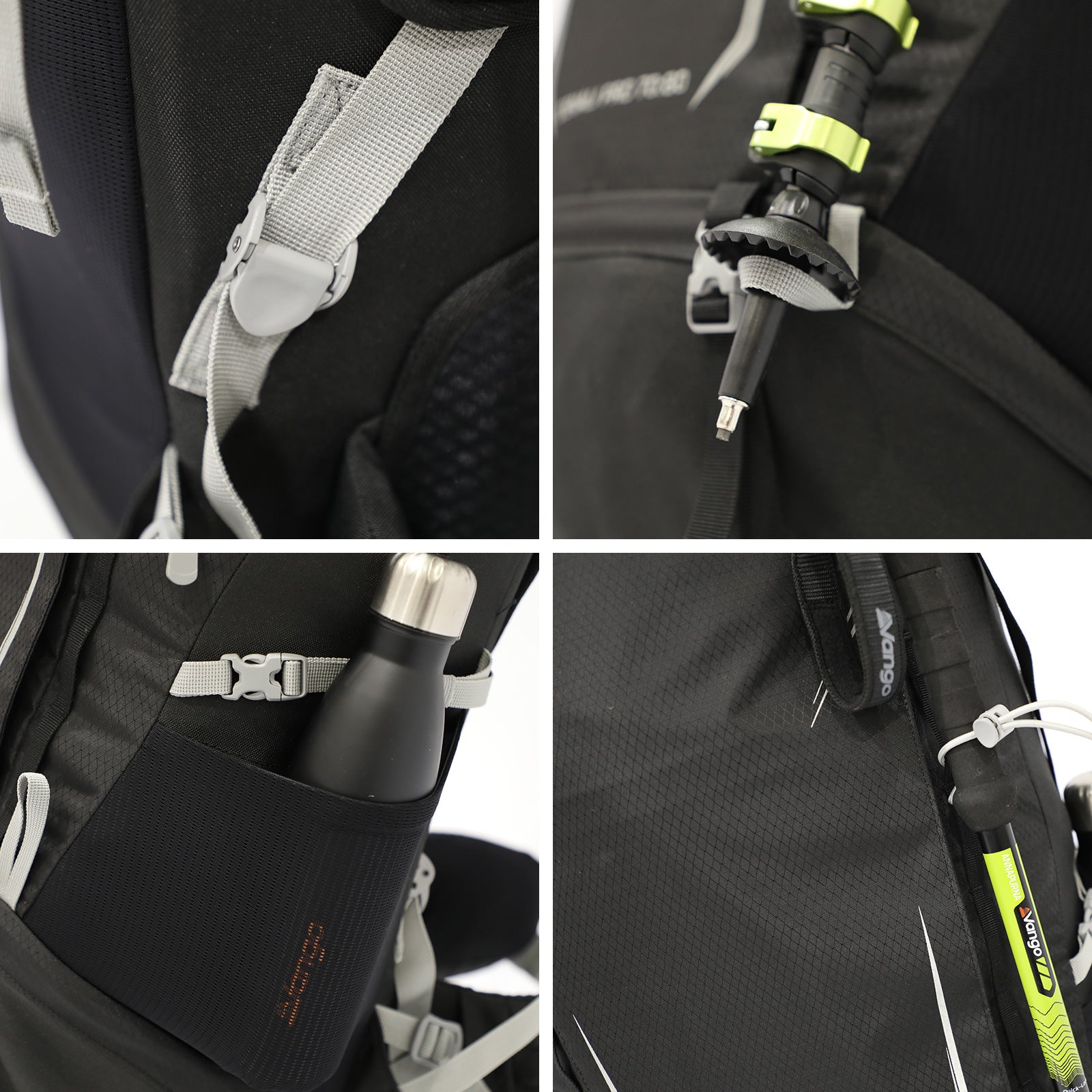 Sac à dos de randonnée VANGO Denali Pro 70:80 L avec housse de pluie