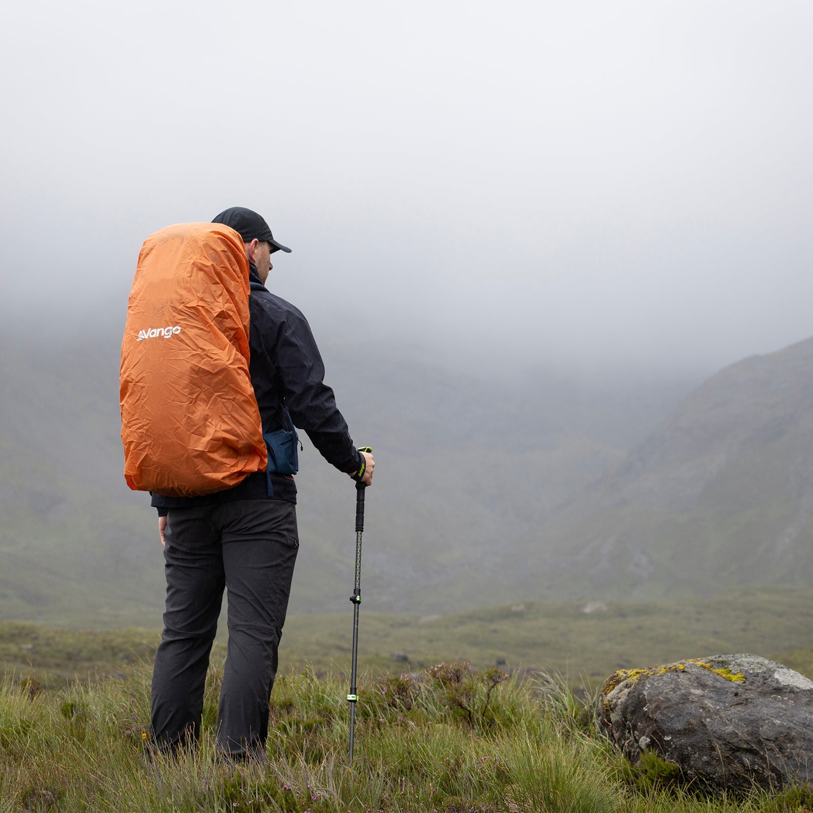 VANGO Trekkingrucksack Denali Pro 60:70 L Outdoor Wander Rucksack Regenschutz