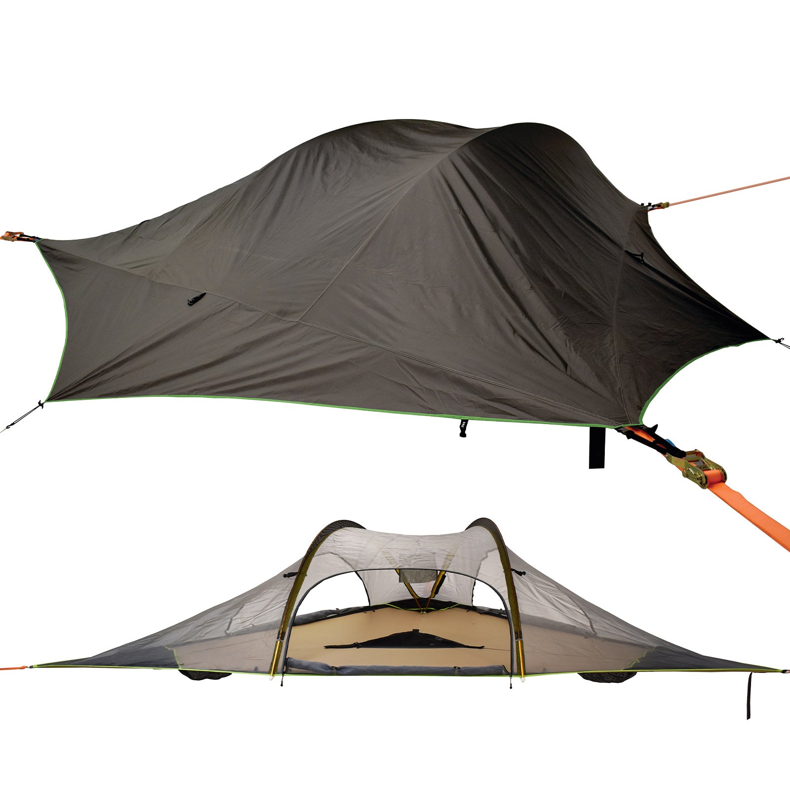 TENTSILE Baumzelt Safari Stingray 3.0 Trekking 2-3 Personen Flug Zelt Hängematte