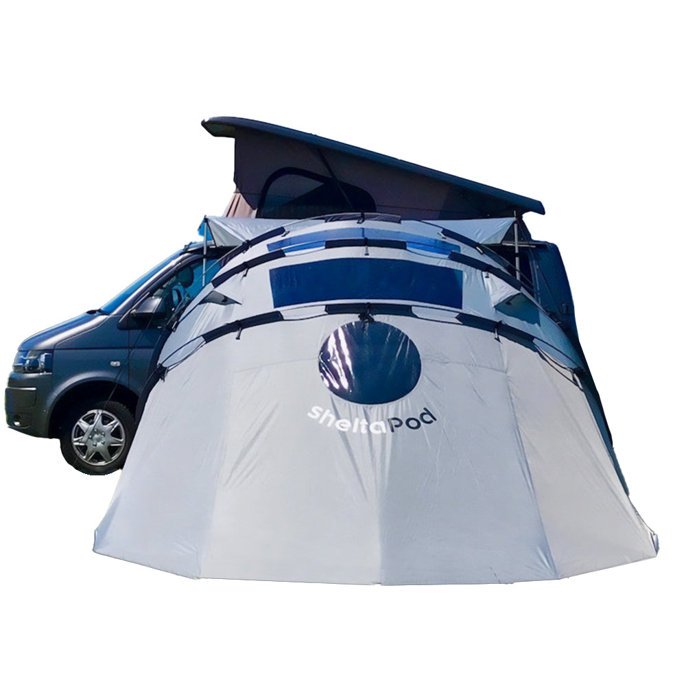 Auvent de bus SHELTAPOD, tente arrière pour bus, tente de camping pour SUV, fourgonnette VW, autoportante