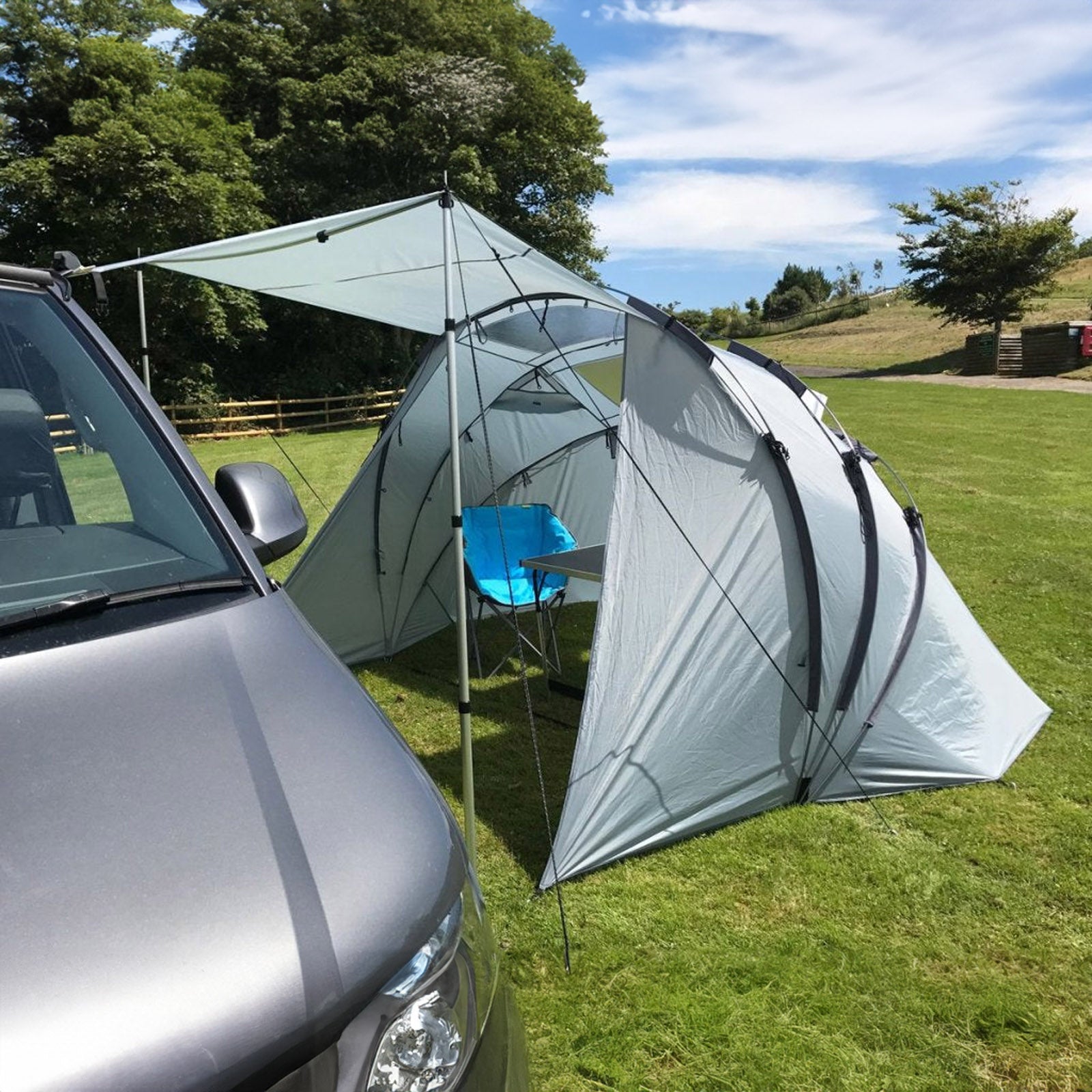 SHELTAPOD Bus Awning Rear Tent Bus Tent Camping Bus Tent SUV VW Van Freestanding