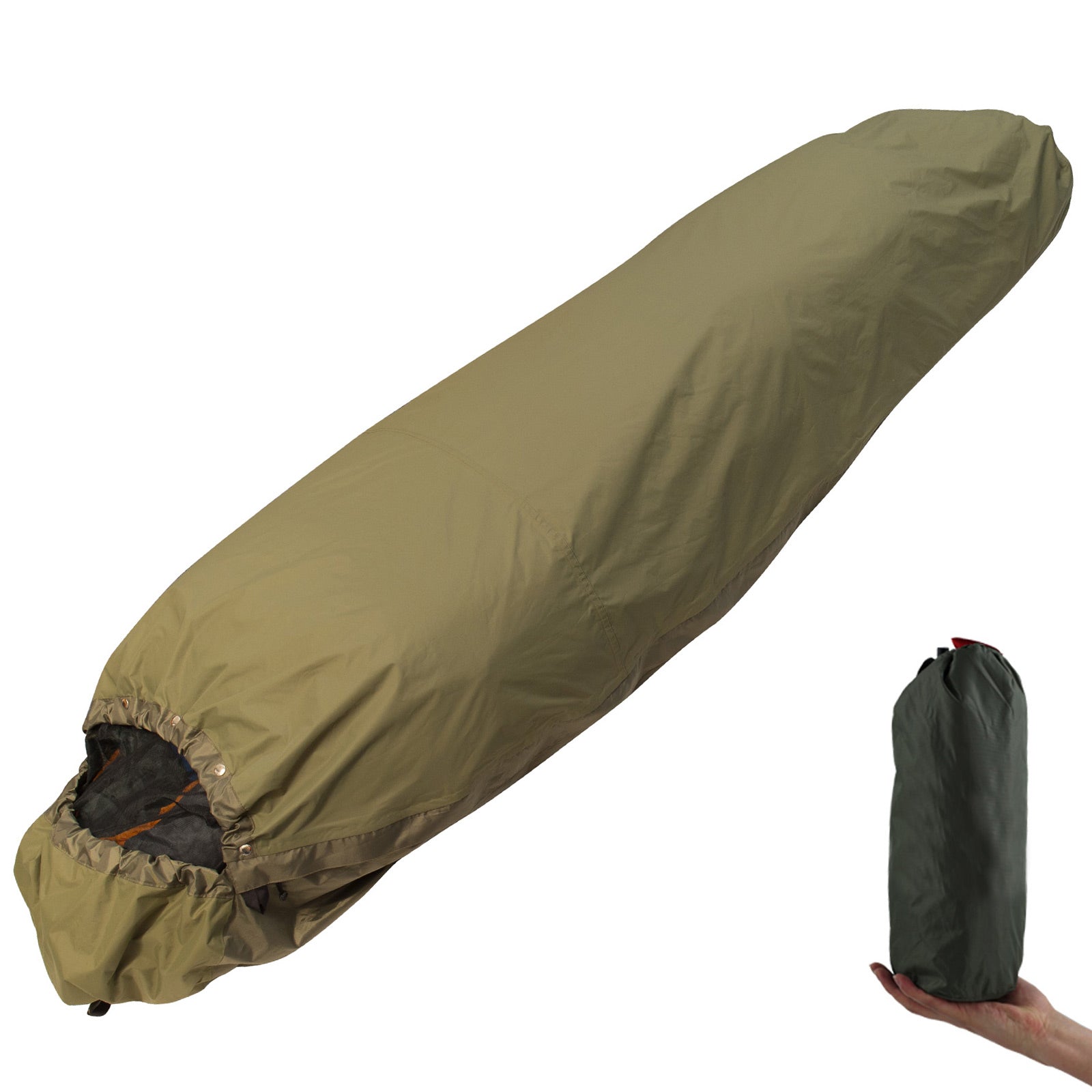 YATE Biwaksack Für Schlafsack & Isomatte Hülle Bivy Bivi Bag Überzug Decke Tarp