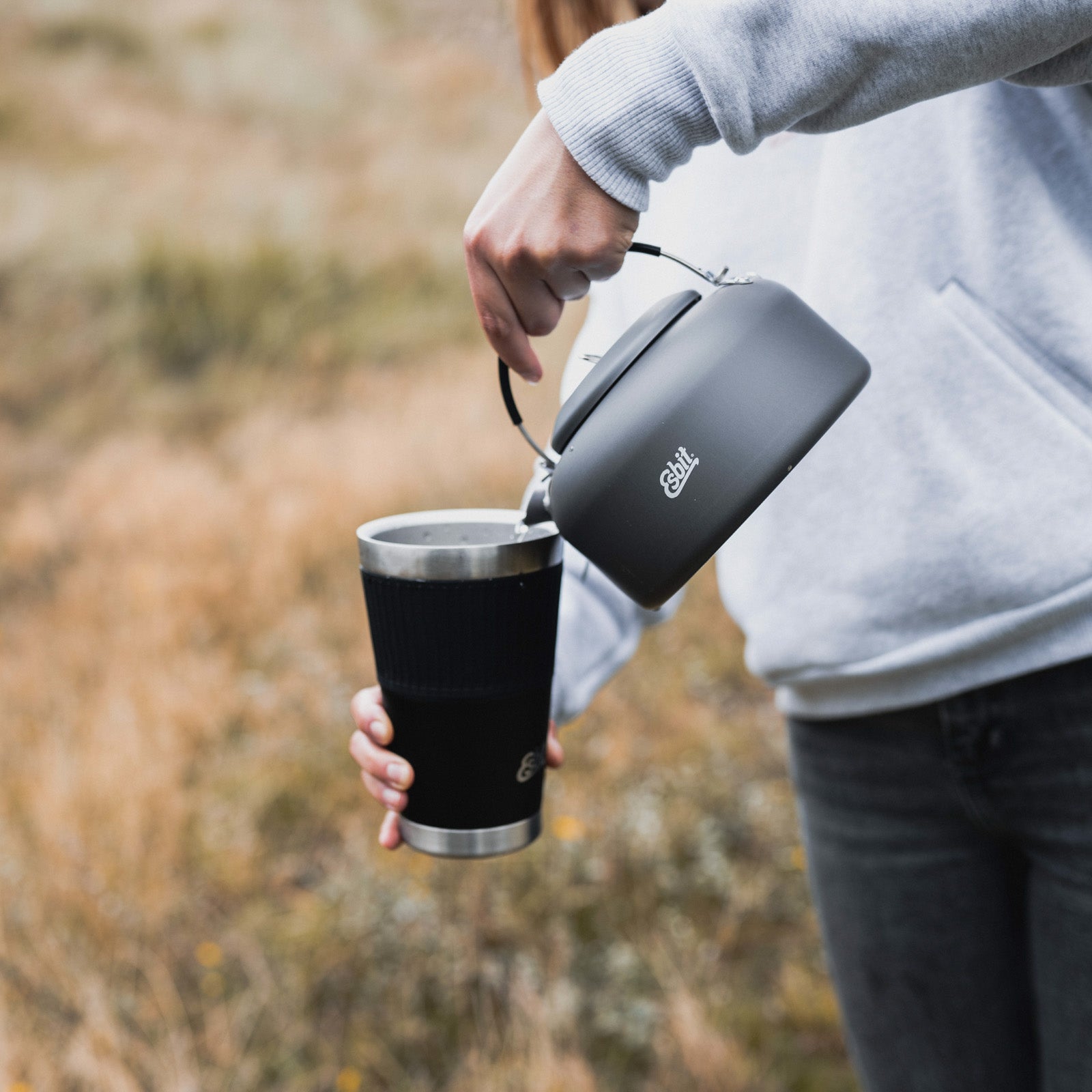 ESBIT Thermo Mug Insulated Mug Sculptor Coffee Car Mug Coffee Cup 550 ml