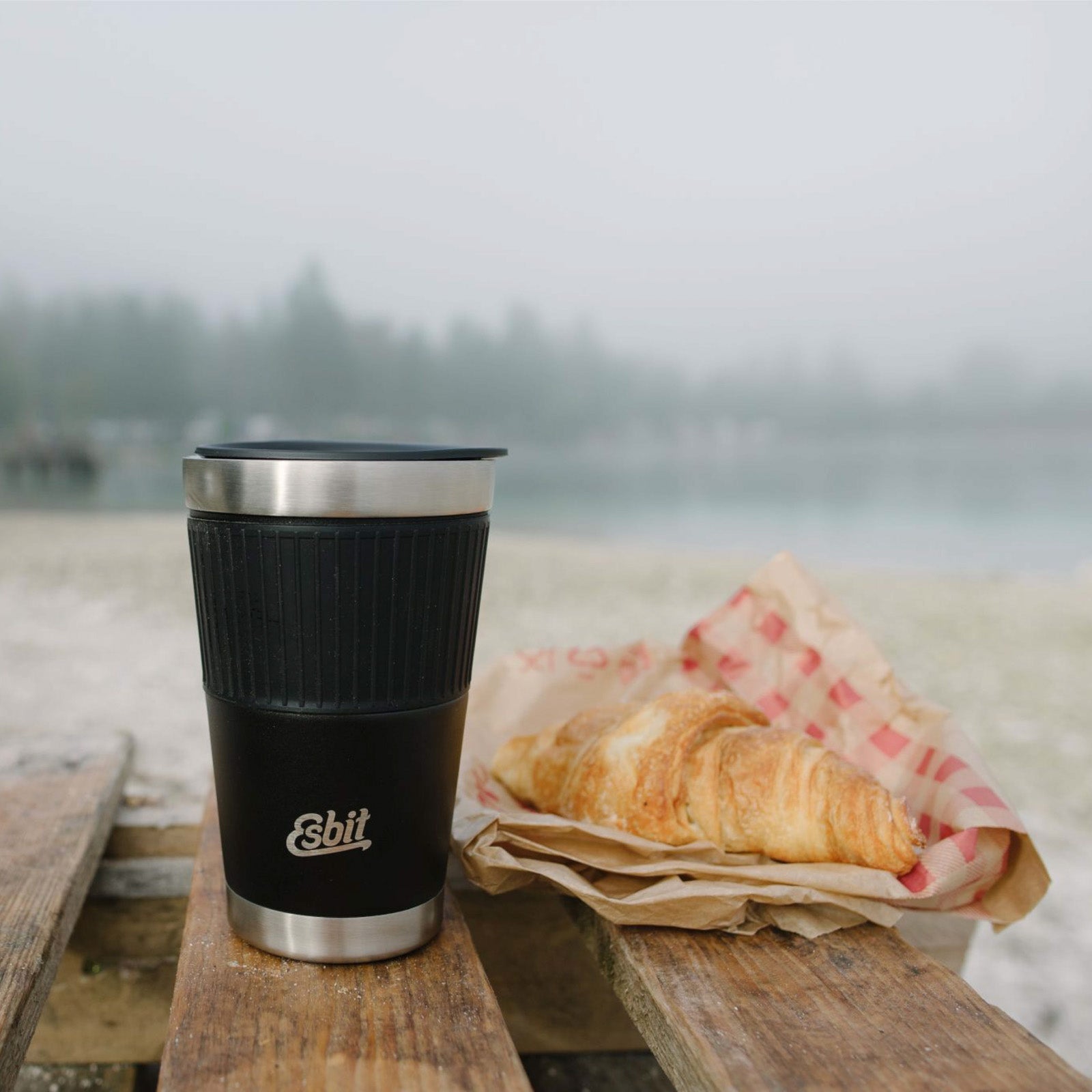 ESBIT Thermo Mug Insulated Mug Sculptor Coffee Car Mug Coffee Cup 550 ml