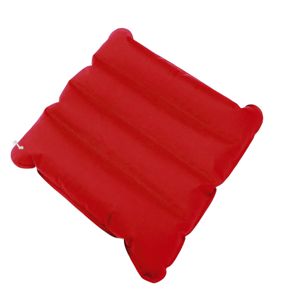 OUTDOOR Mikrofaser Sitzkissen Aufblasbar Thermo Kissen Stadion Boot Angeln Jagd