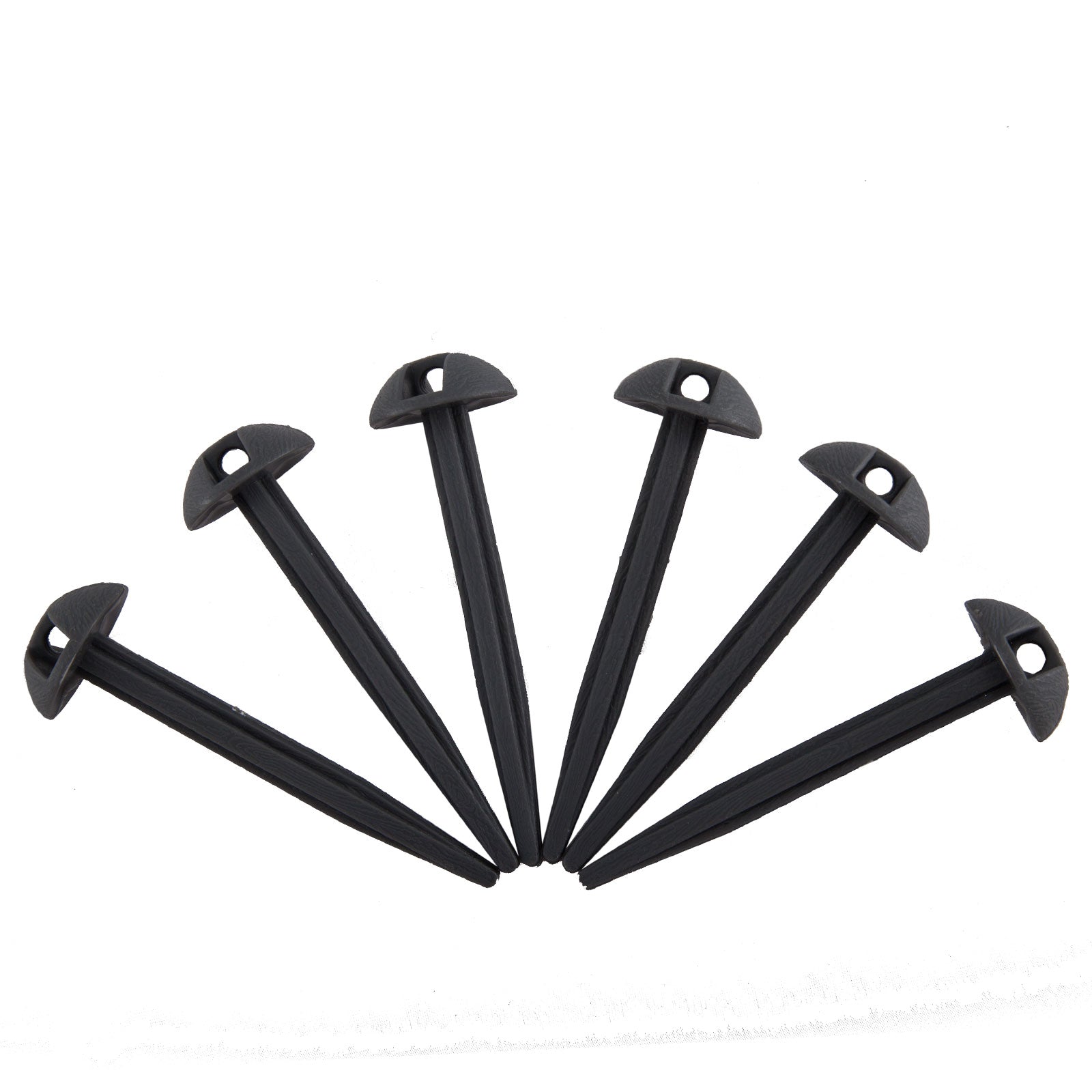 OUTDOOR 6x Bodenanker für Zeltteppich Hering Vor Zelt Boden Plane Erdanker 10cm