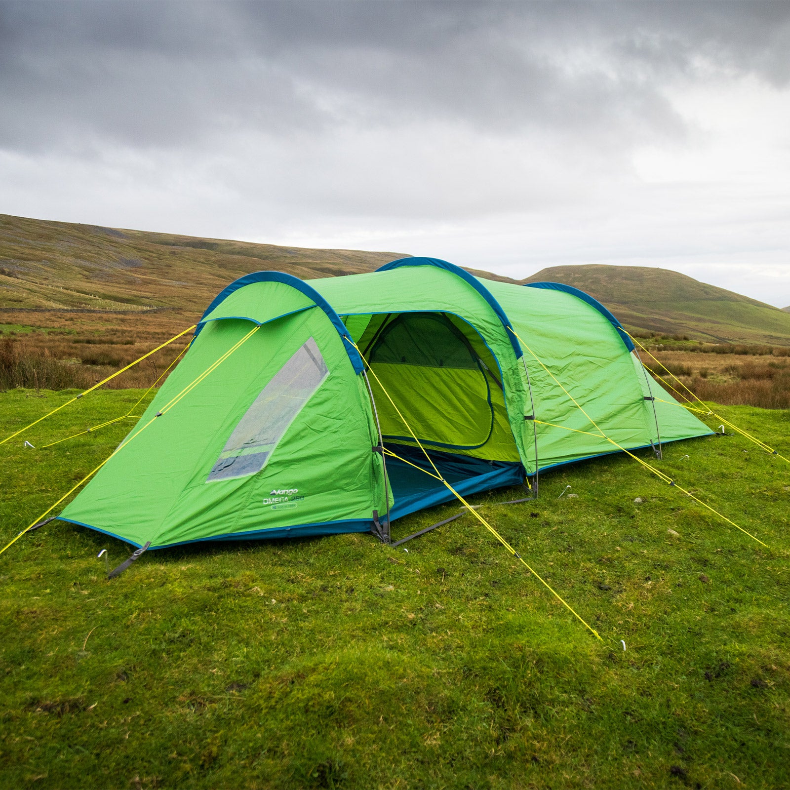 VANGO Trekkingzelt Omega 350 2-3 Personen Zelt Tunnelzelt Motorrad Camping 5 kg