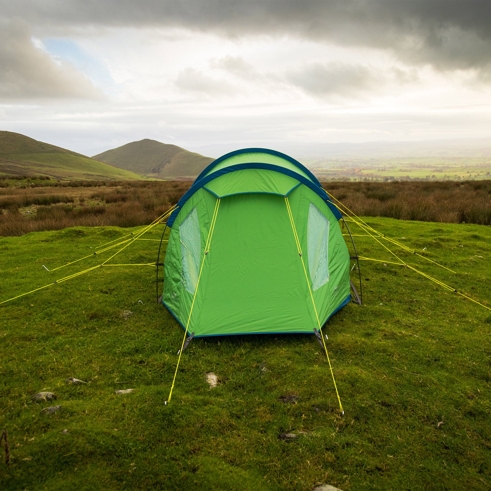 VANGO Trekkingzelt Omega 350 2-3 Personen Zelt Tunnelzelt Motorrad Camping 5 kg