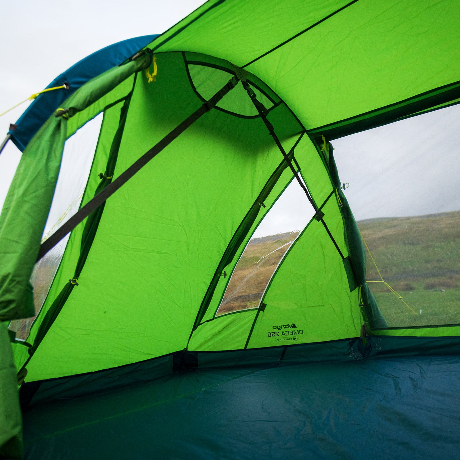 VANGO Trekkingzelt Omega 350 2-3 Personen Zelt Tunnelzelt Motorrad Camping 5 kg