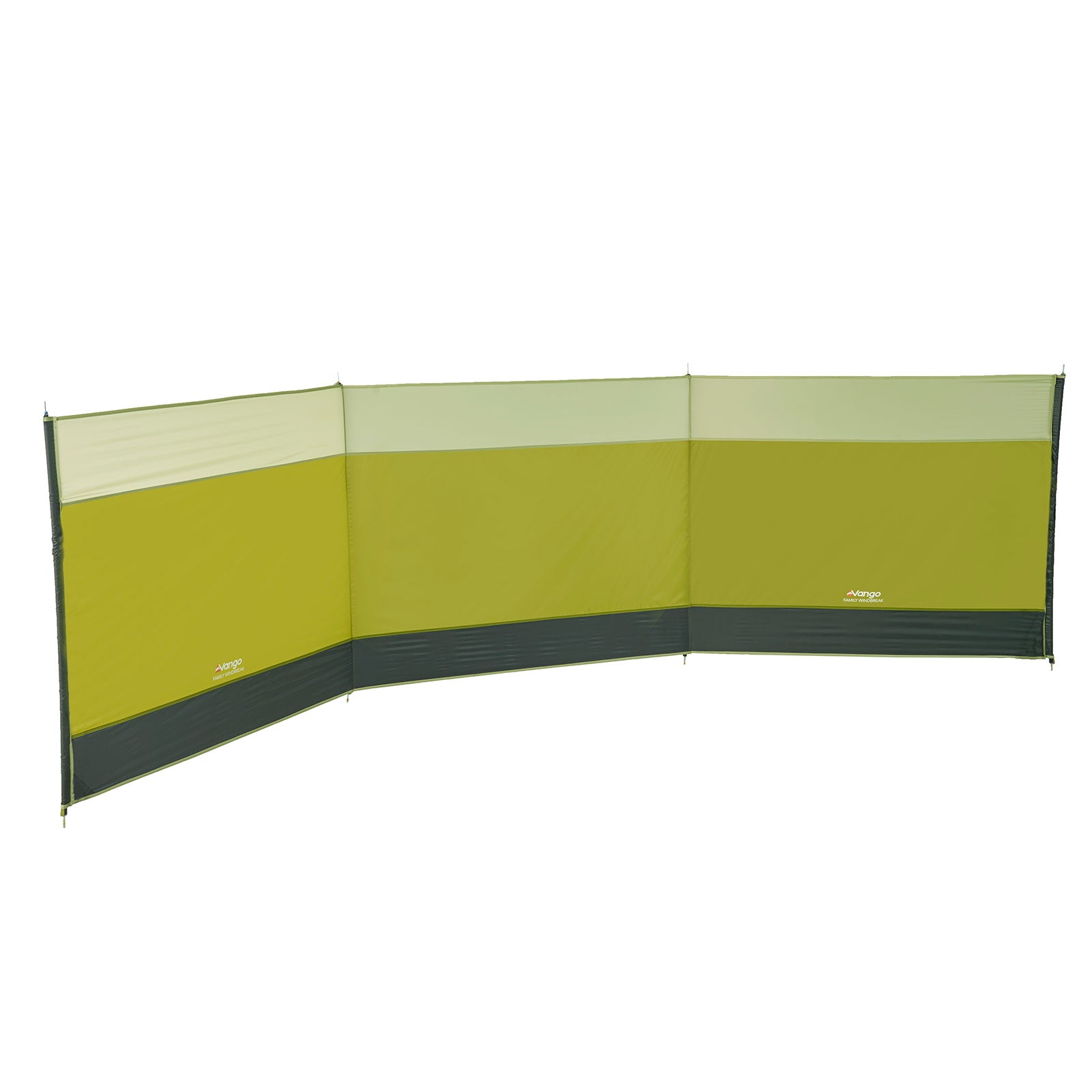 Brise-vent familial VANGO 435 x 120 cm, abri de plage XL, clôture de jardin