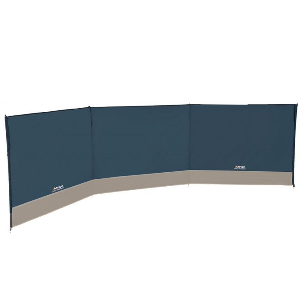 Brise-vent familial VANGO 435 x 120 cm, abri de plage XL, clôture de jardin