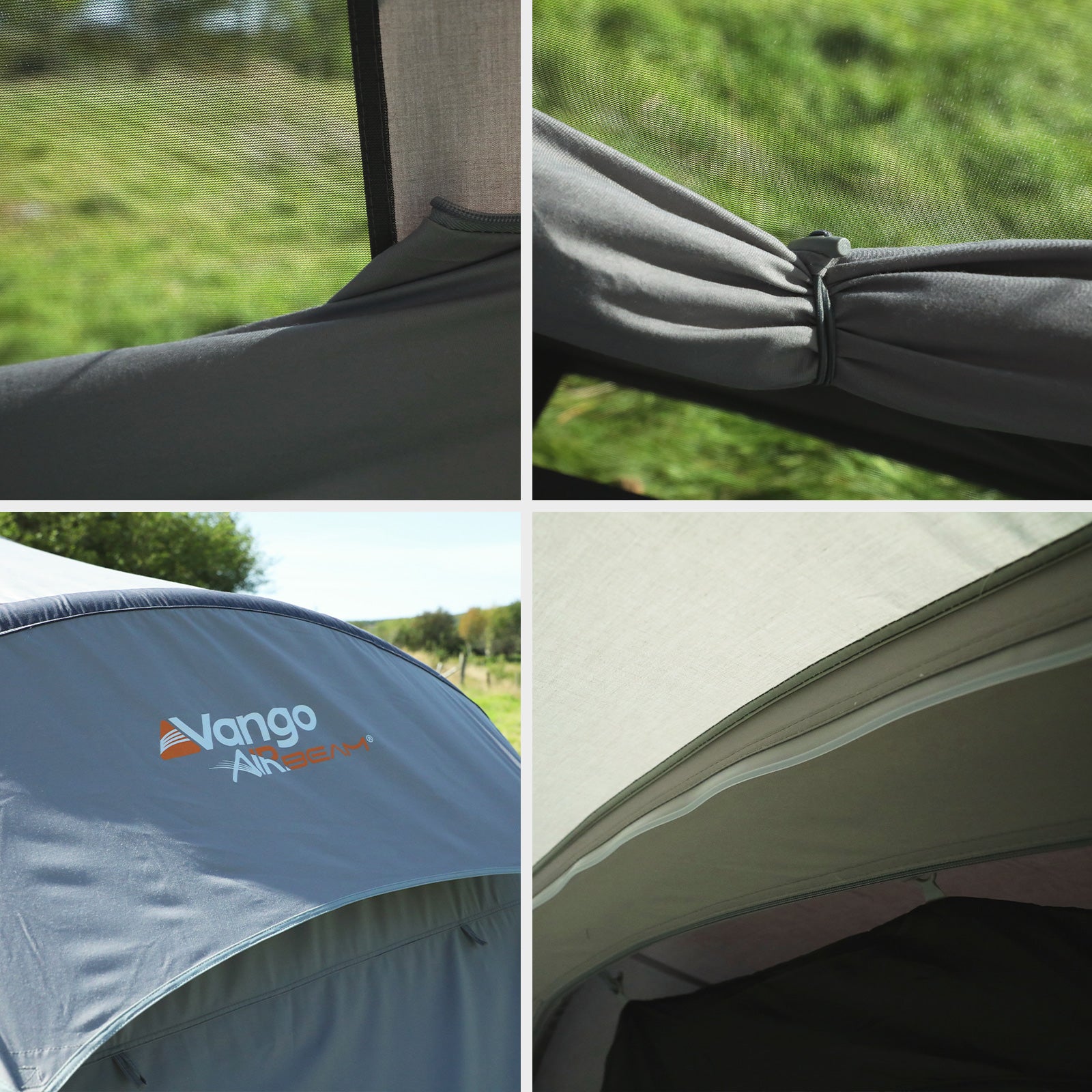 VANGO Familienzelt Harris Air TC 350 Luftzelt Camping Zelt Aufblasbar Baumwolle