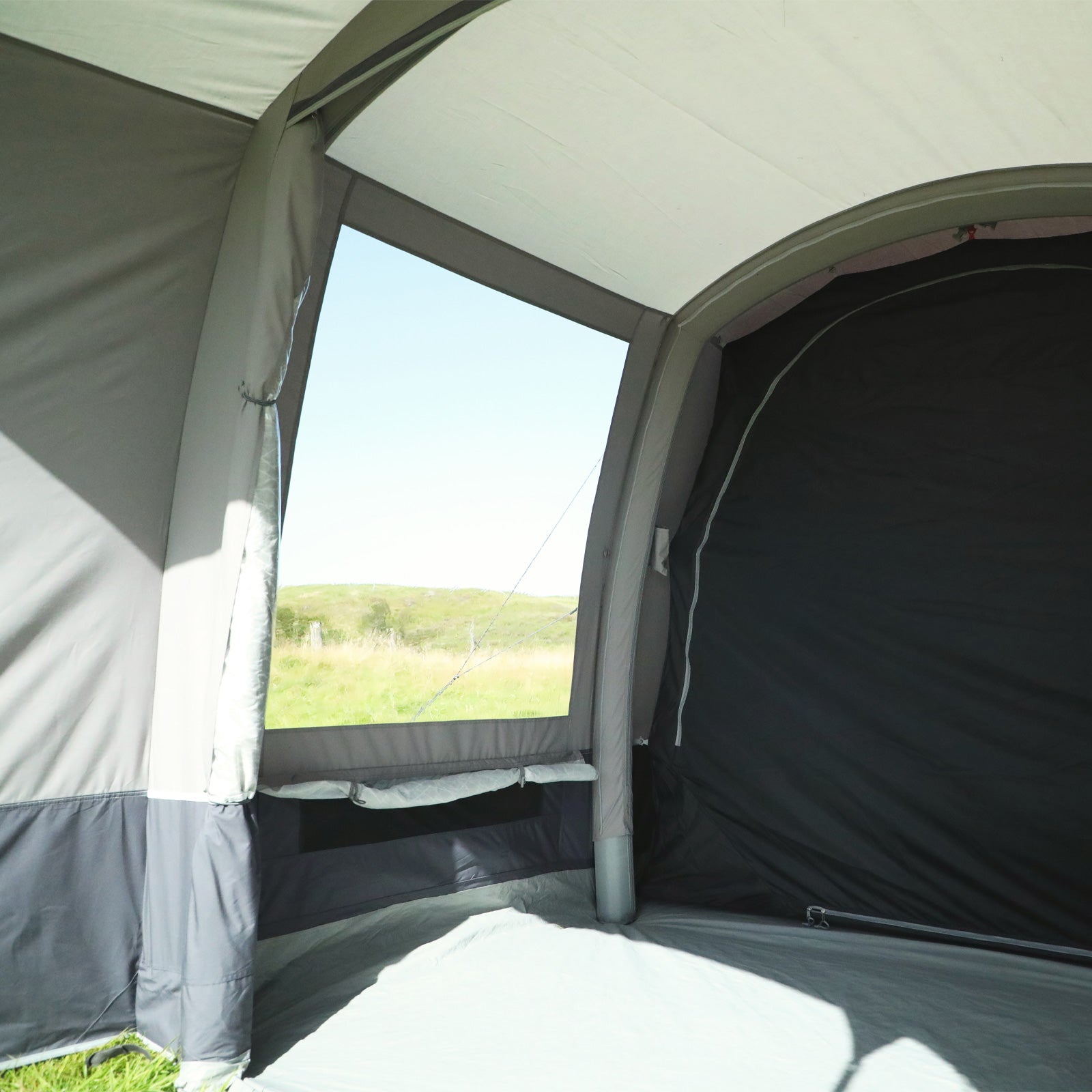 VANGO Familienzelt Harris Air TC 350 Luftzelt Camping Zelt Aufblasbar Baumwolle