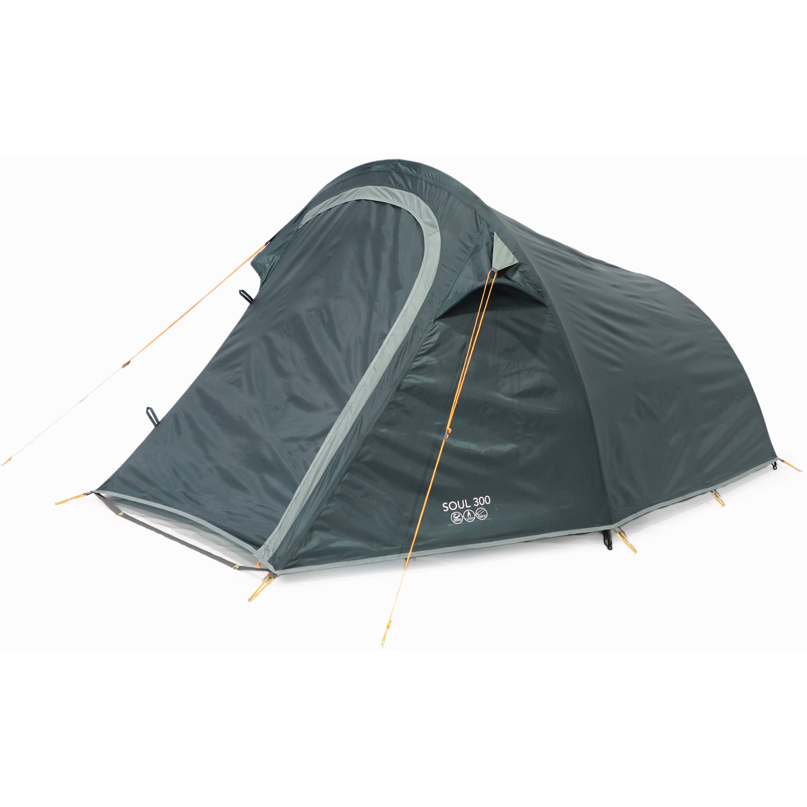 VANGO Camping Tent Soul 300 Trekking 3 Person Tunnel Tent Outdoor Bike Bicycle