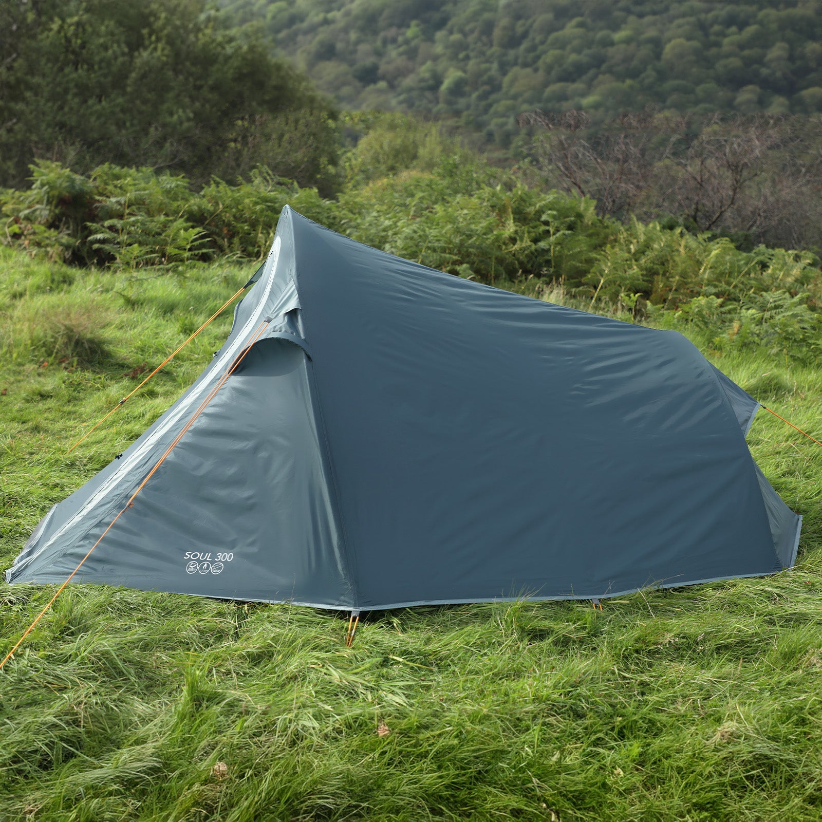 VANGO Camping Tent Soul 300 Trekking 3 Person Tunnel Tent Outdoor Bike Bicycle